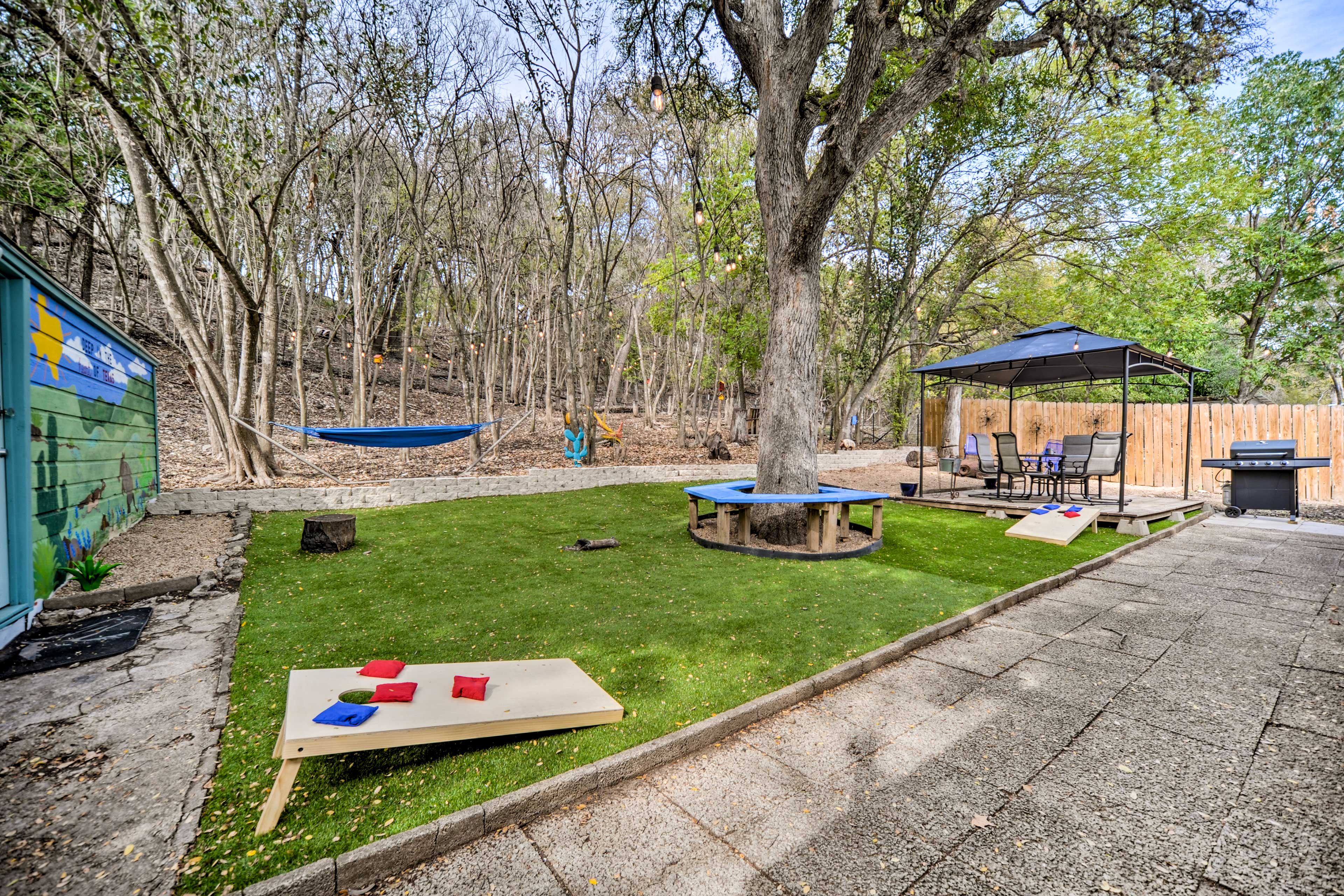 Kerrville 'Hill House' w/ Backyard Oasis!