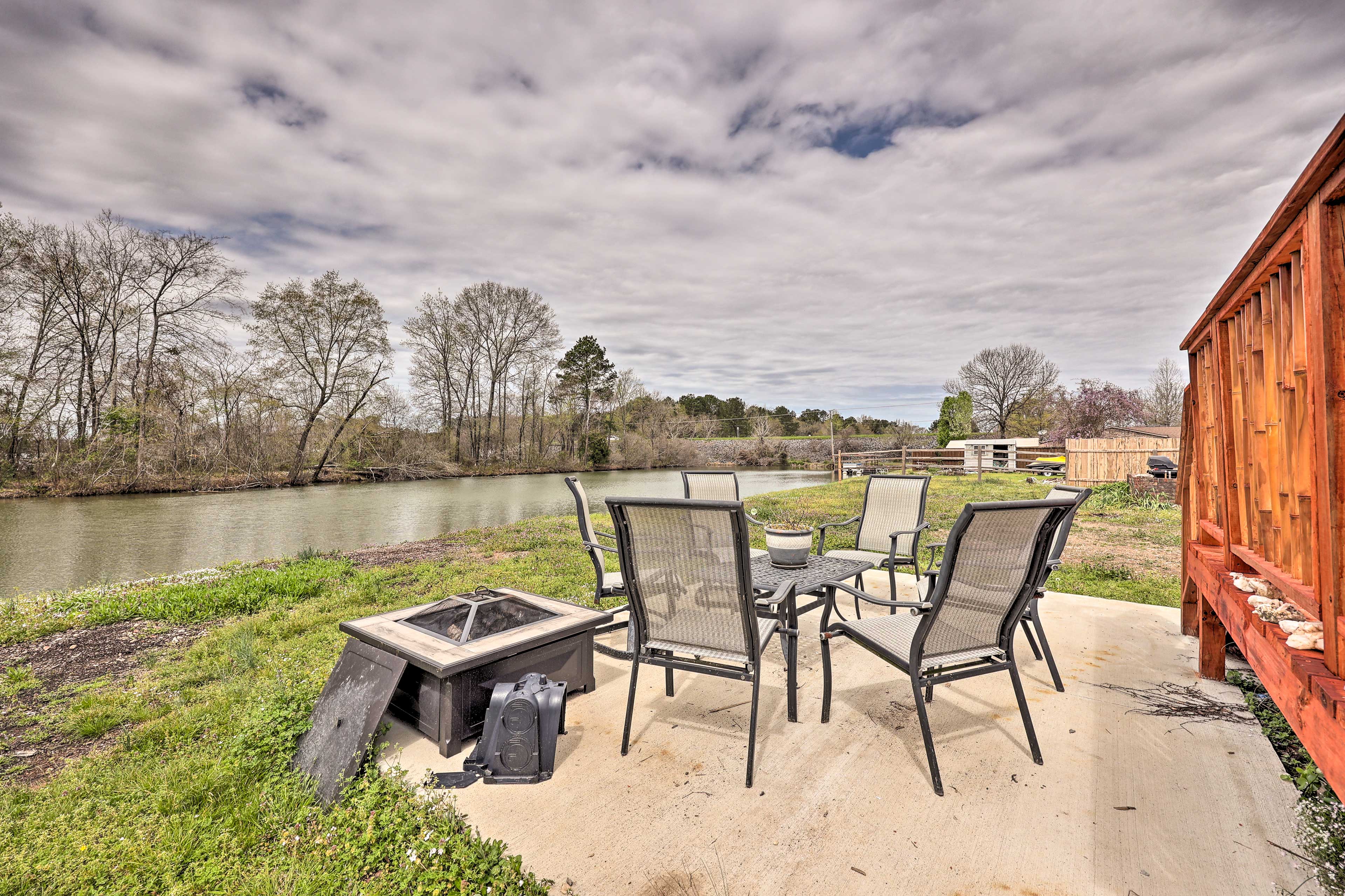 Property Image 2 - Waterfront Family Retreat w/ Fire Pit & Canoe