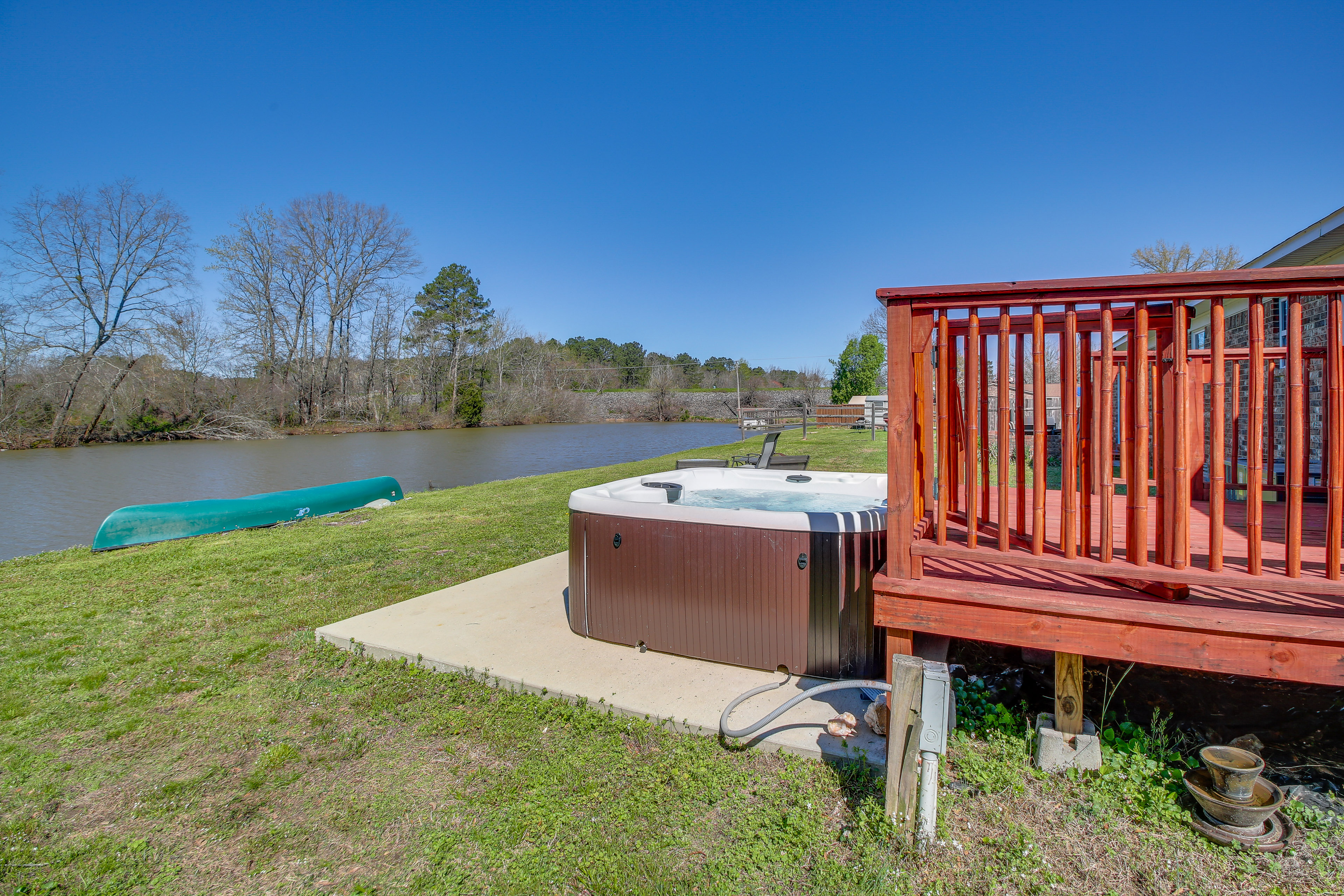 Property Image 2 - Waterfront Family Retreat w/ Fire Pit & Canoe