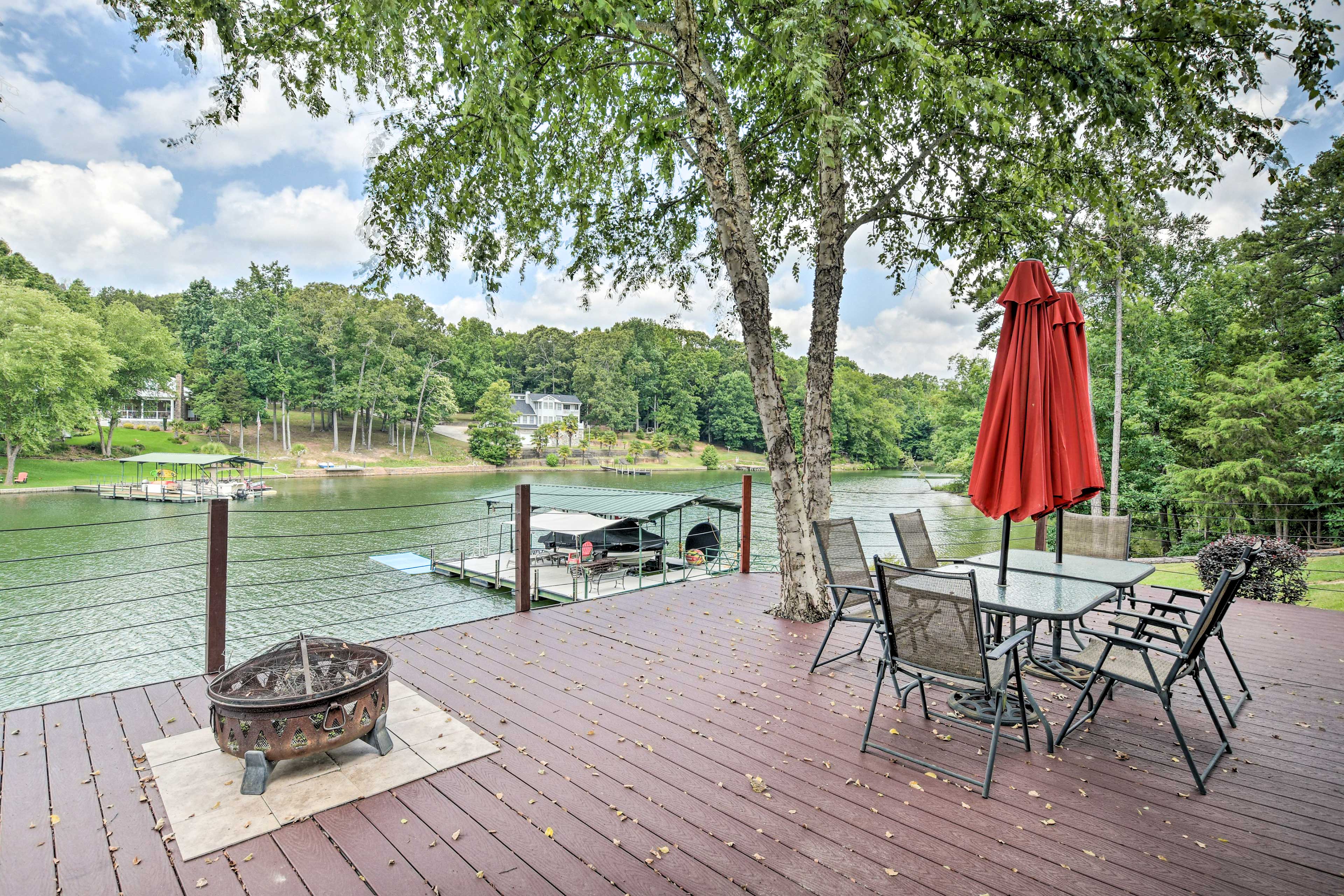 Property Image 1 - Waterfront Getaway w/ Fire Pit + Game Room!