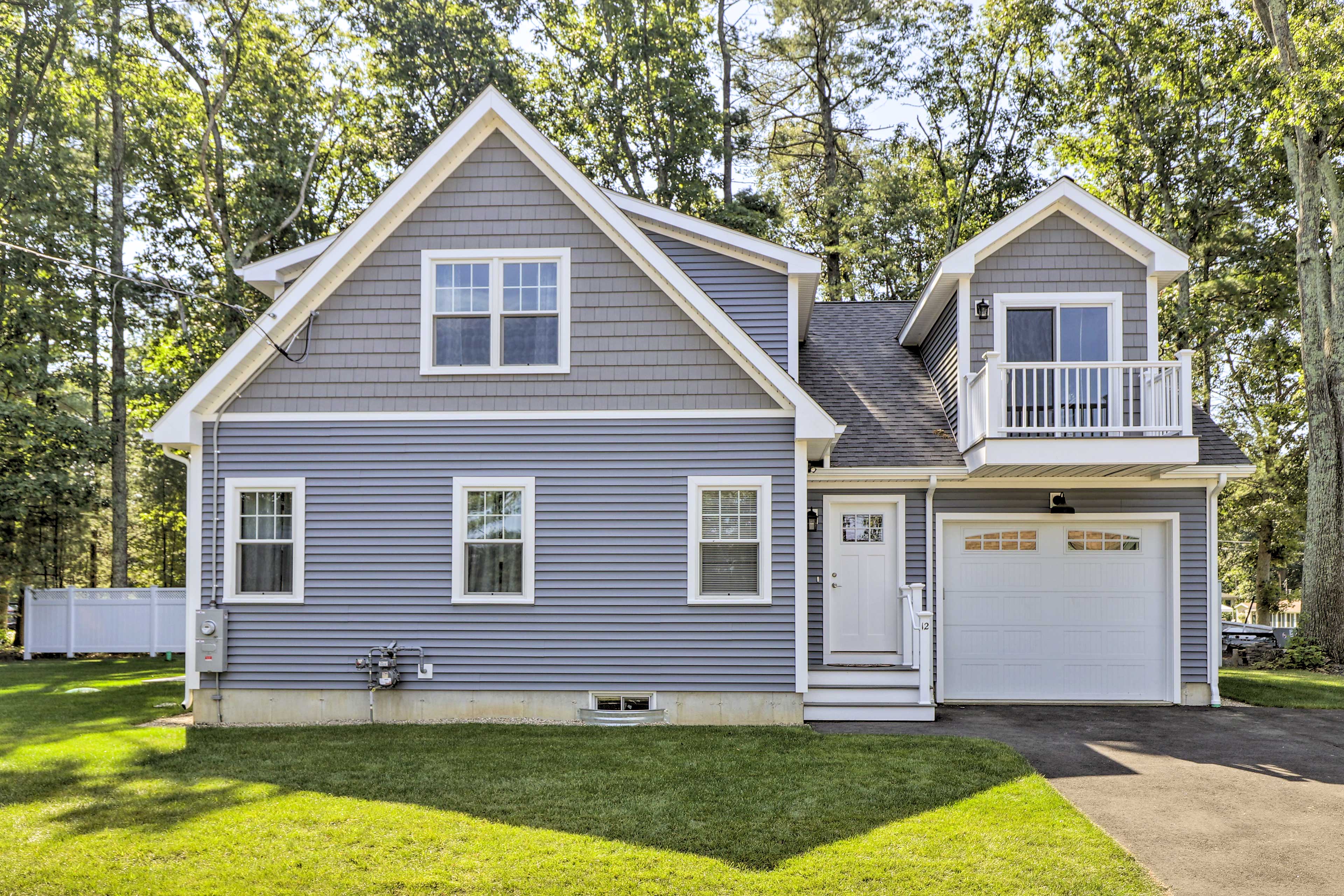 Property Image 1 - Sun-Dappled Retreat - Walk to Wickaboag Lake!