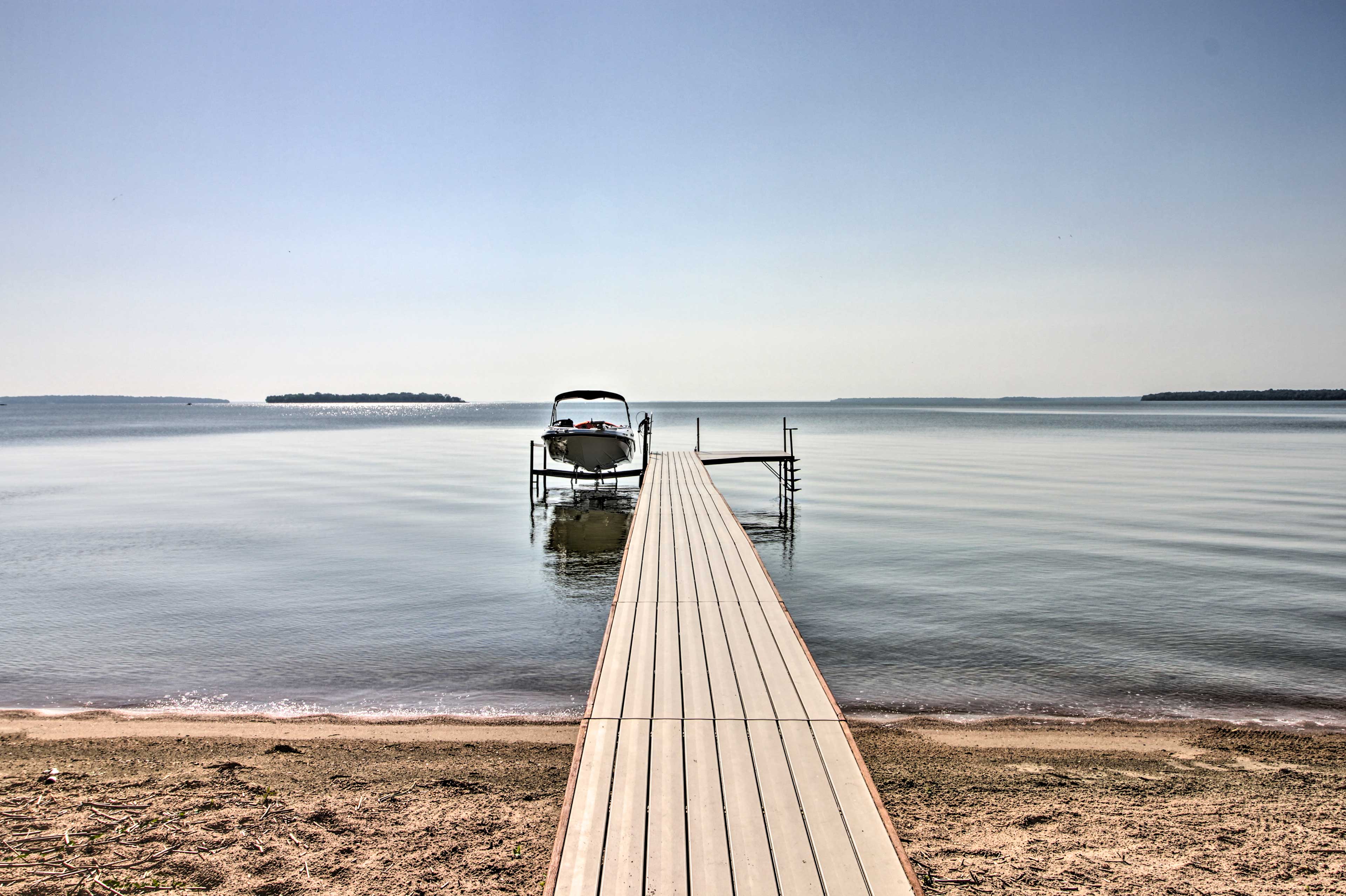 Property Image 2 - Waterfront Leech Lake Cabin w/ Dock, Fire Pit