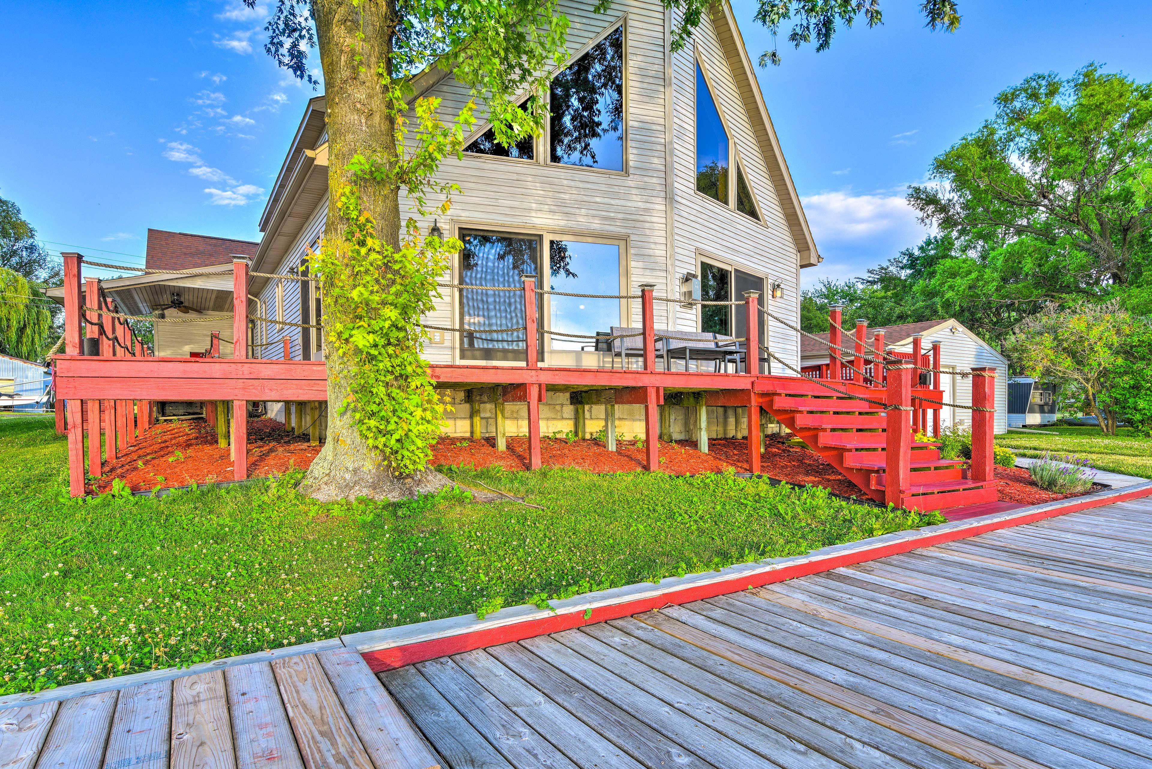 Property Image 2 - Waterfront Saginaw Bay Retreat w/ Boat Dock!