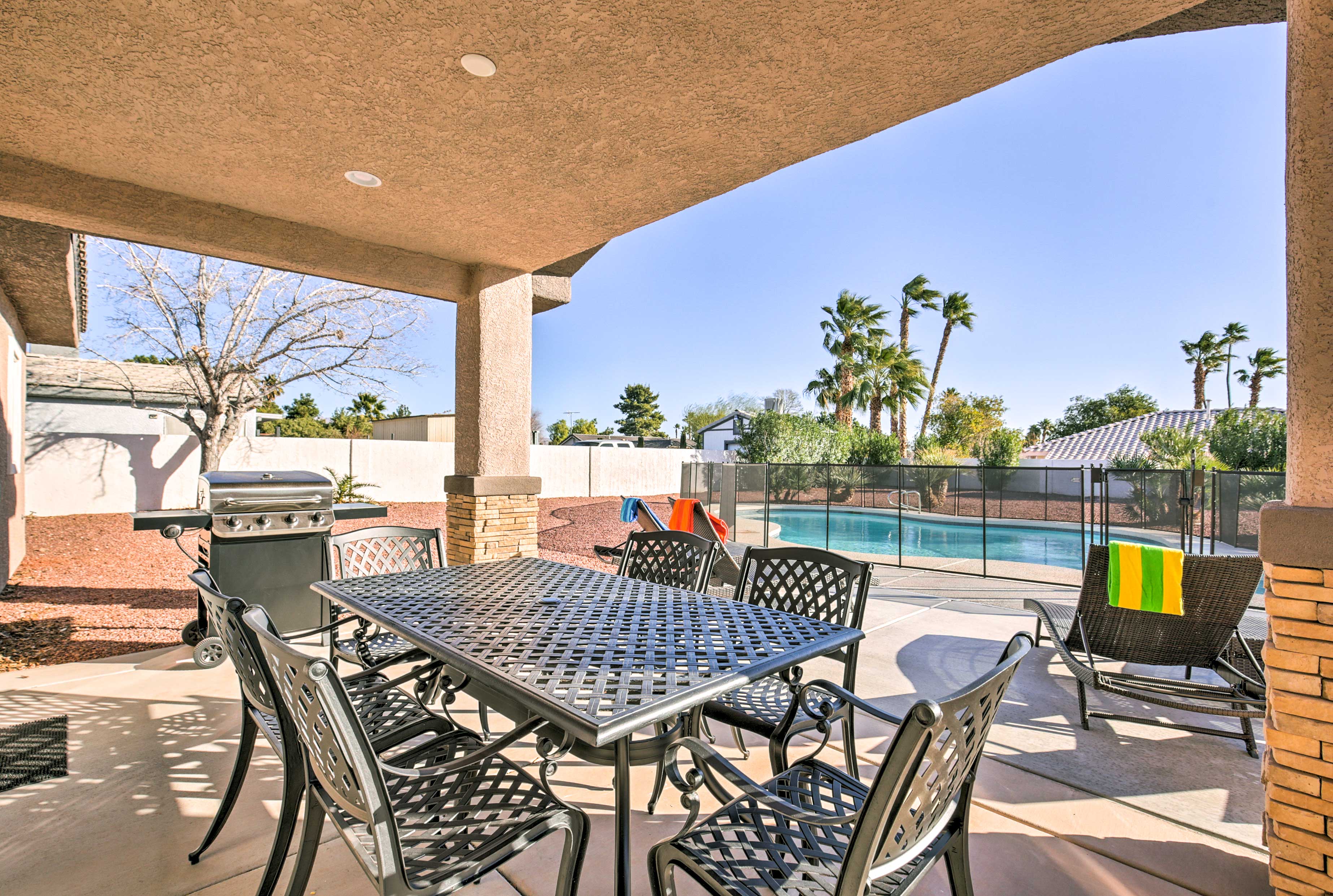 Property Image 1 - Updated Las Vegas House: Patio & Solar Heated Pool