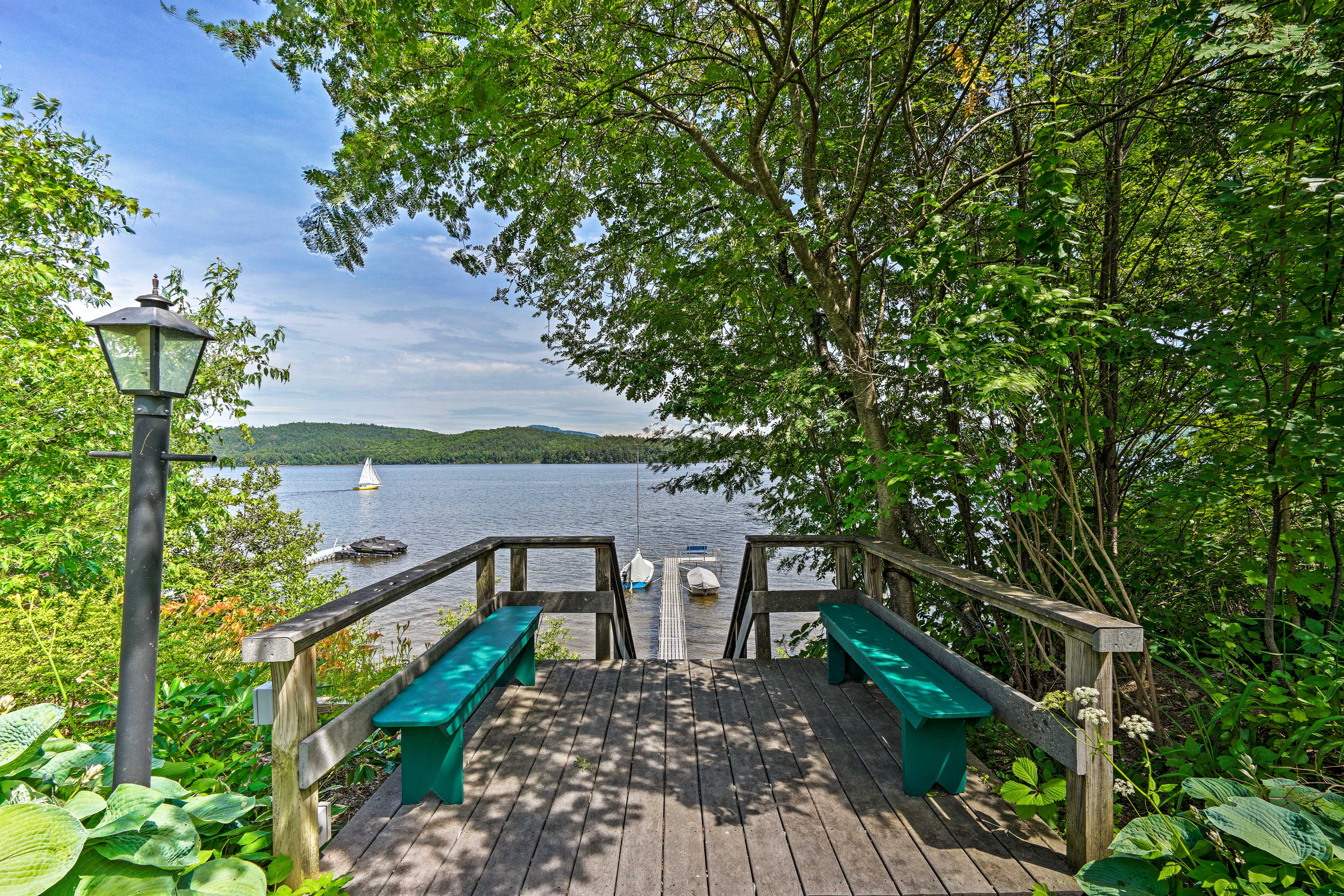 Property Image 2 - Waterfront Schroon Lake Home w/ Boat Dock!