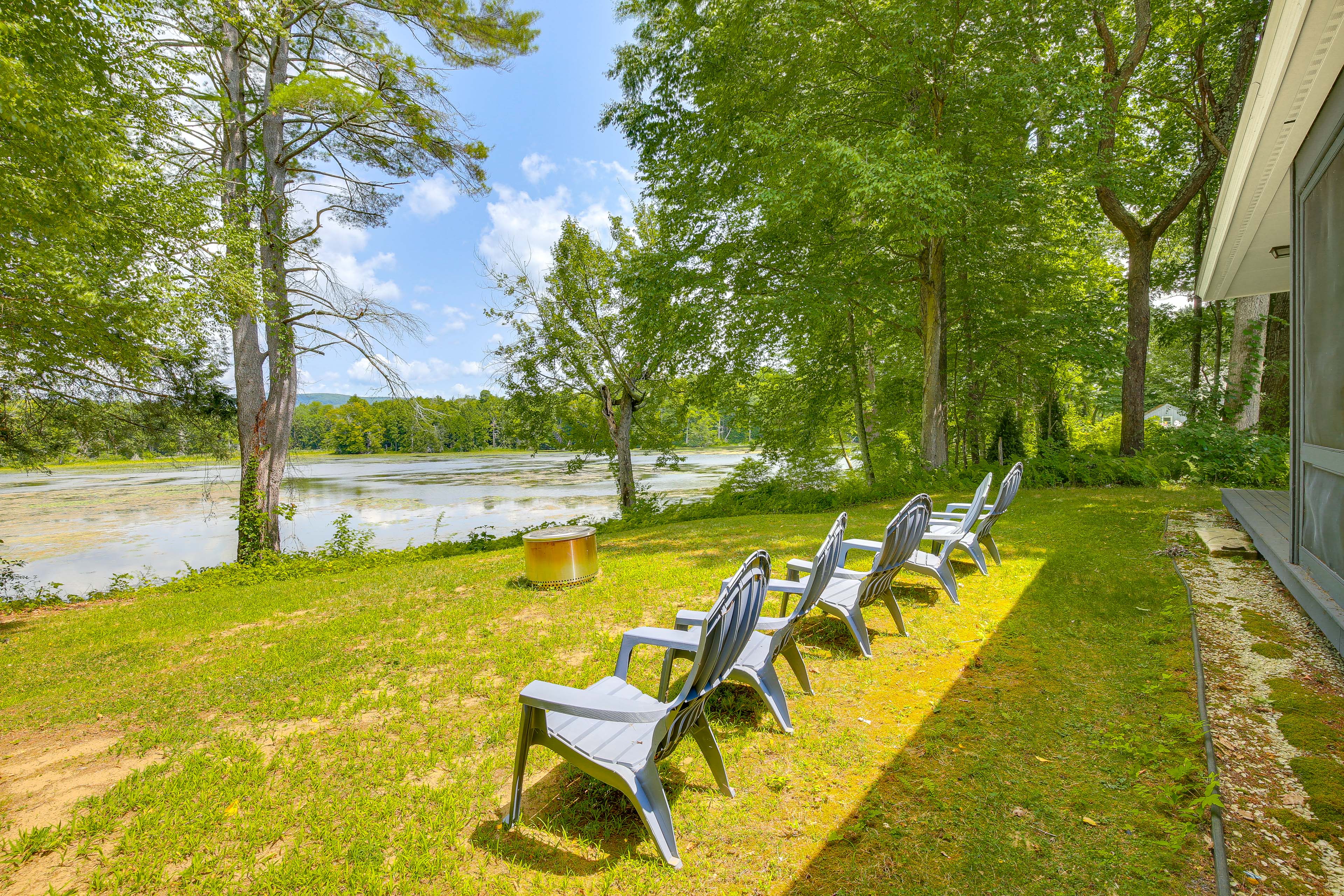 Property Image 2 - Skiing & Hiking: Water-View Home in the Berkshires