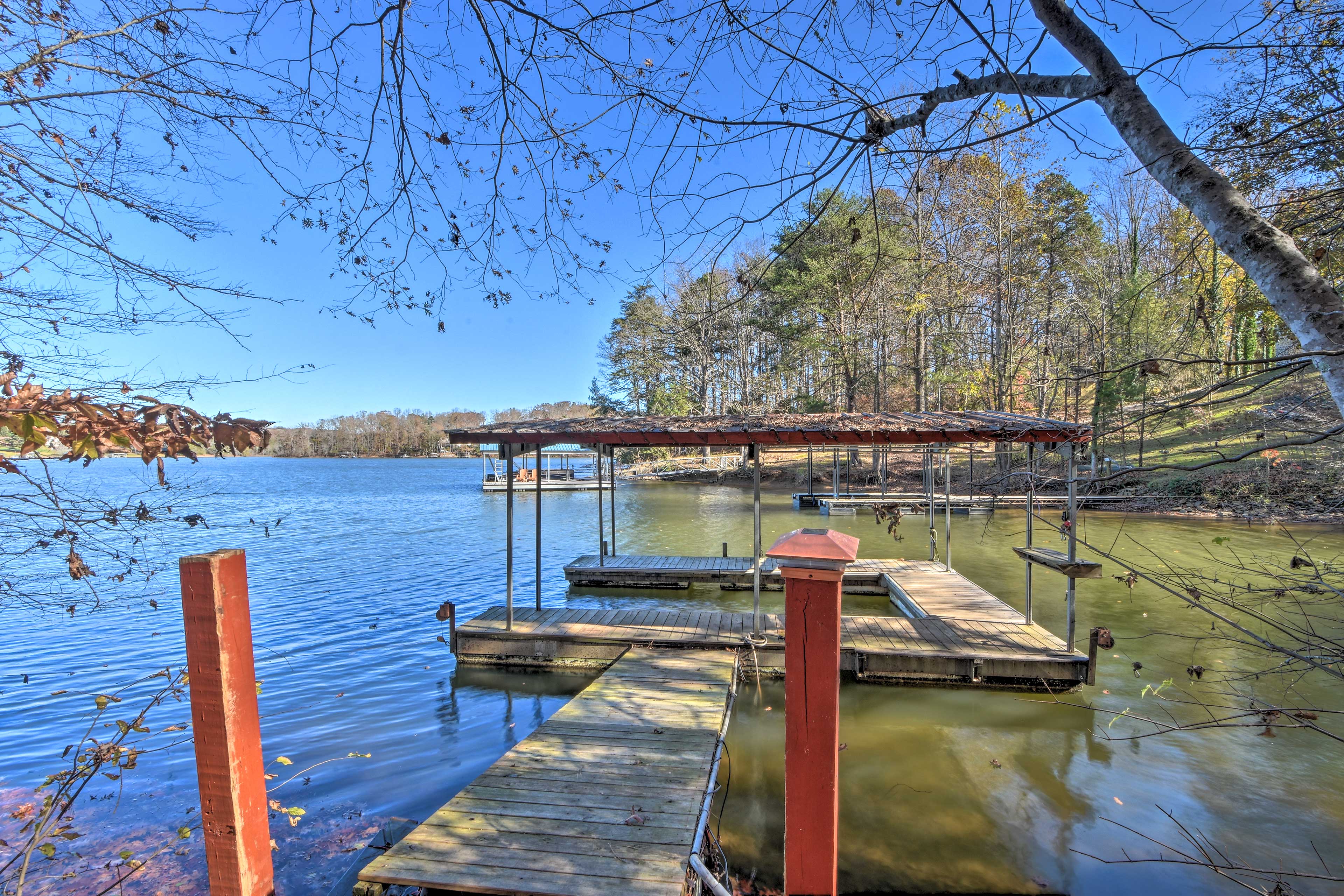 Property Image 2 - Upscale Lakefront Retreat w/ Dock and 2 Decks!