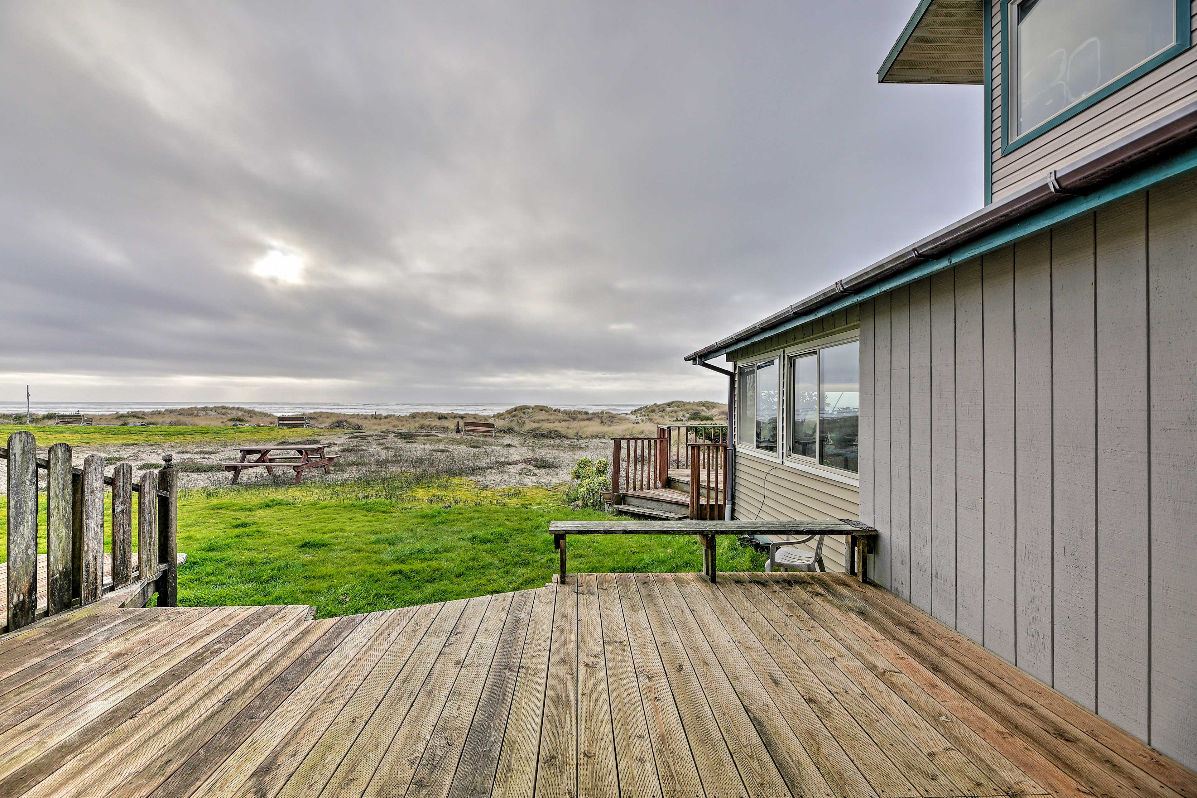 Property Image 1 - Sanderling Sea Cottages, Unit 1 with Deck!