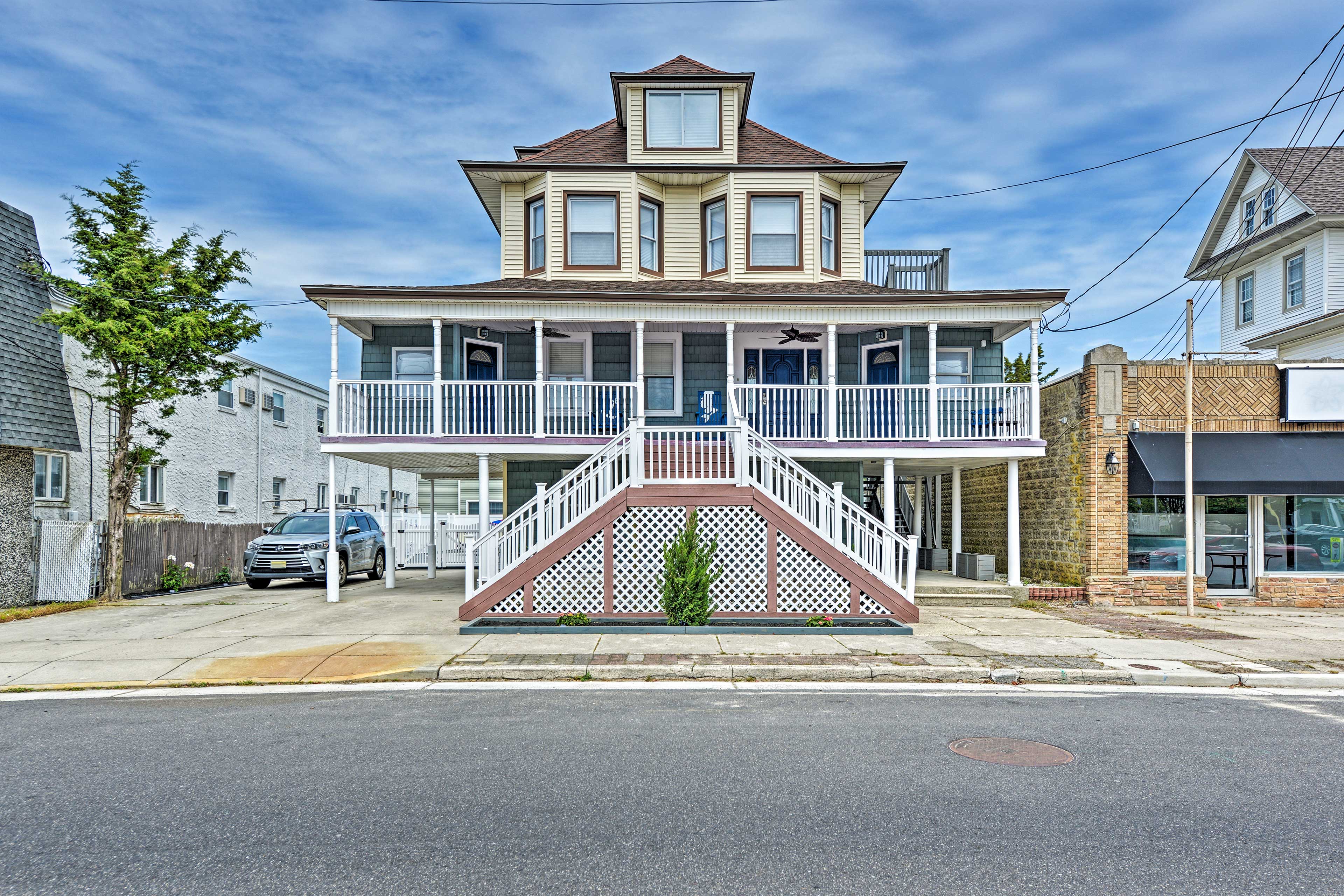 Property Image 2 - Seaside Wildwood Haven: Walk to Boardwalk/Beach!