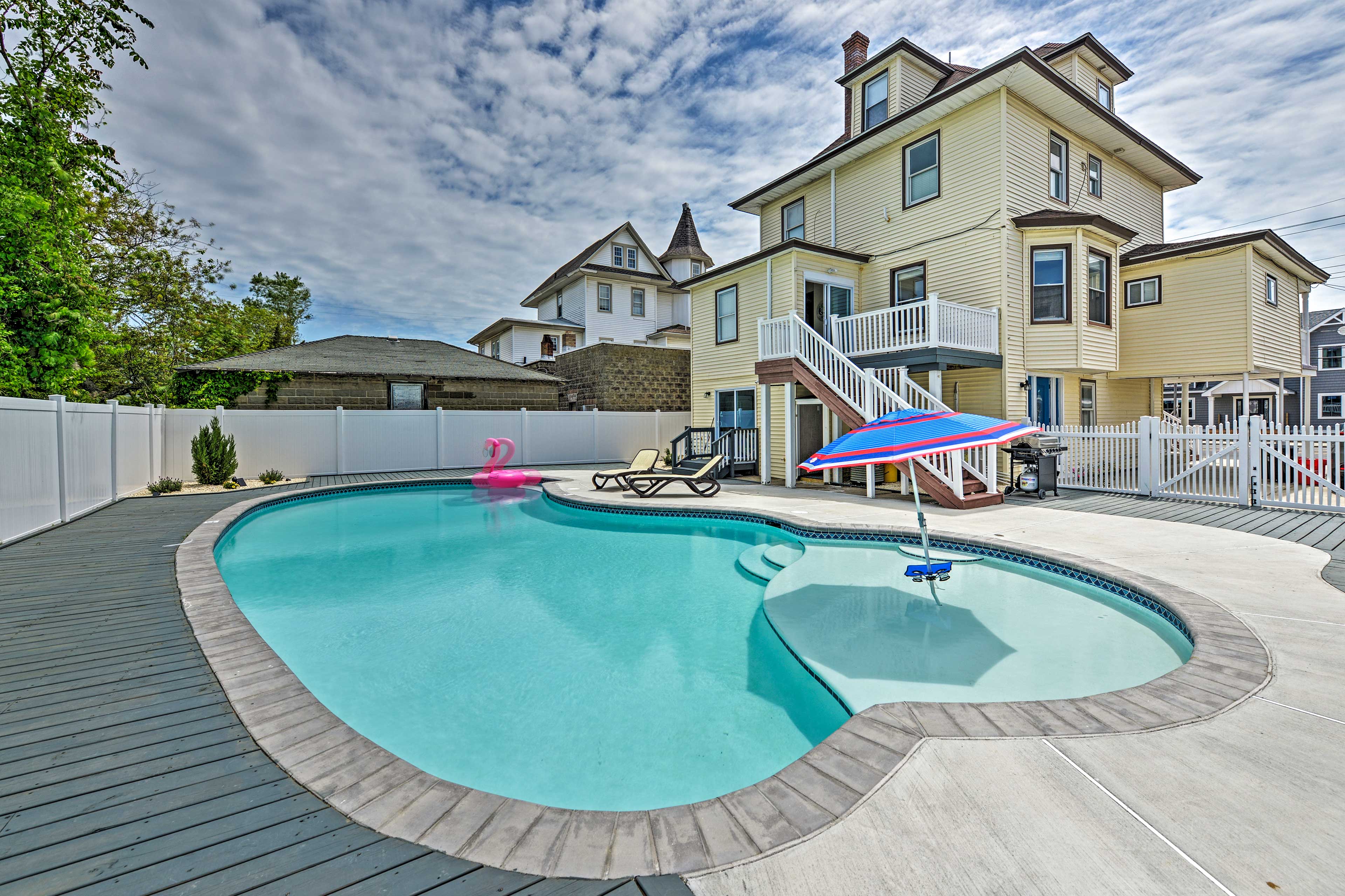 Property Image 1 - Seaside Wildwood Haven: Walk to Boardwalk/Beach!