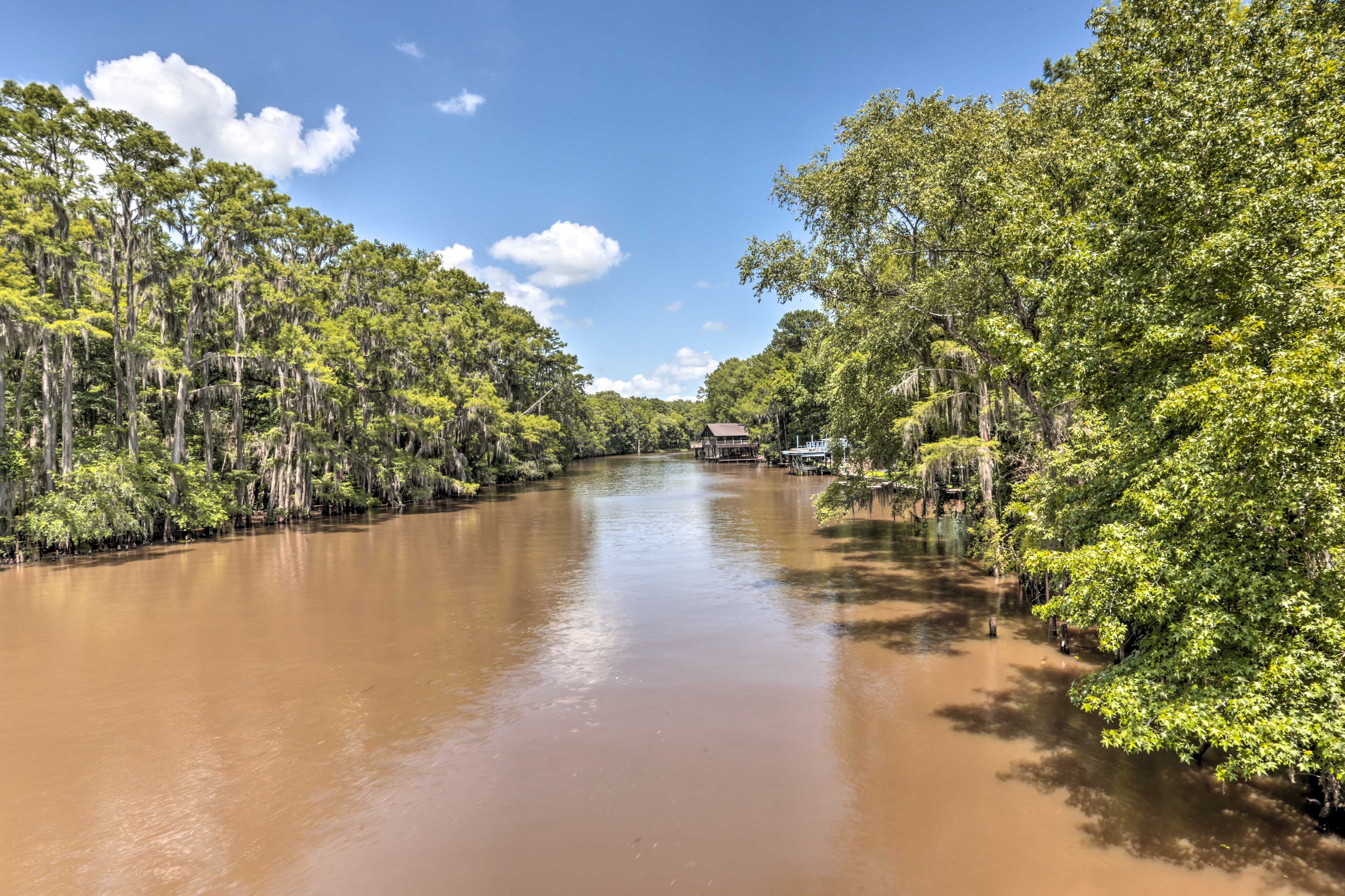 Waterfront Karnack Home w/ Boathouse & Deck!