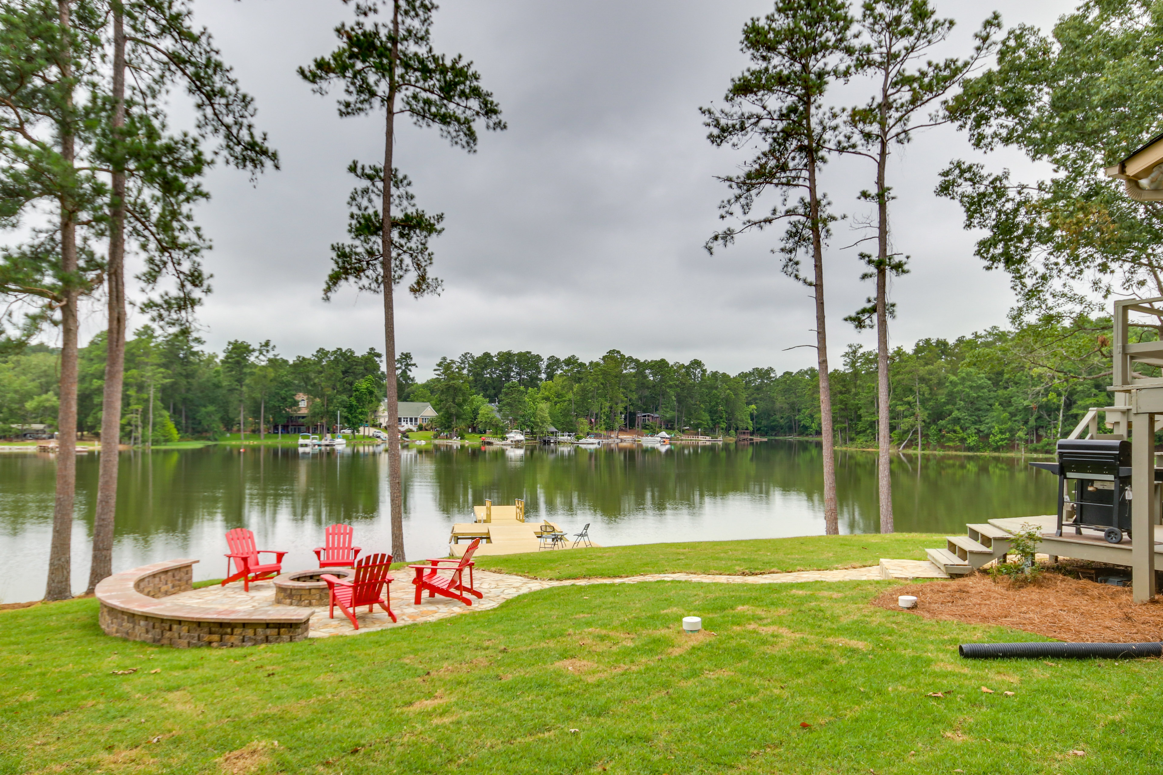Property Image 1 - Waterfront Lakehouse w/ Private Dock & Fire Pit!