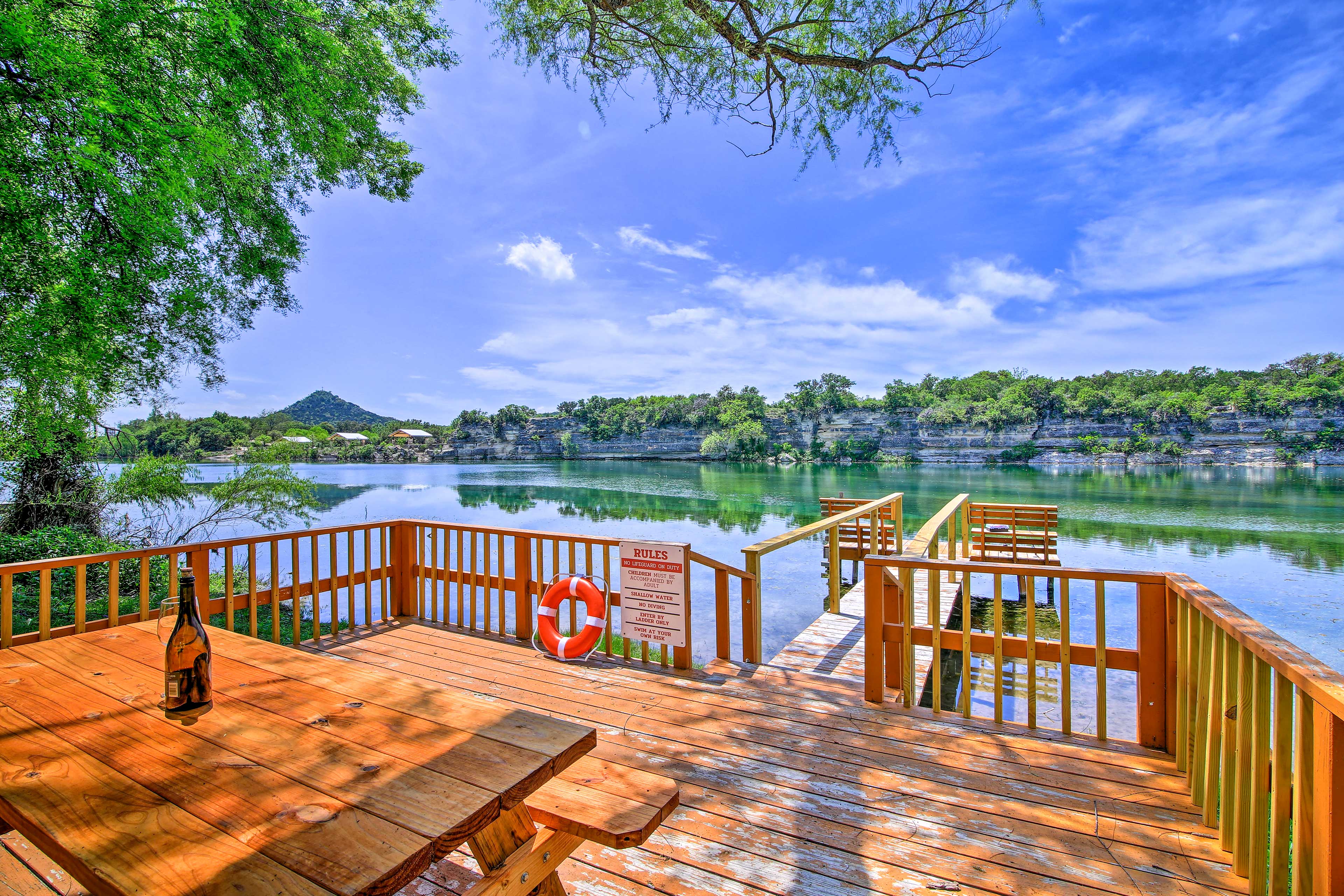 Property Image 1 - Waterfront Oasis w/ Dock + Kayaks on Lake Nueces!