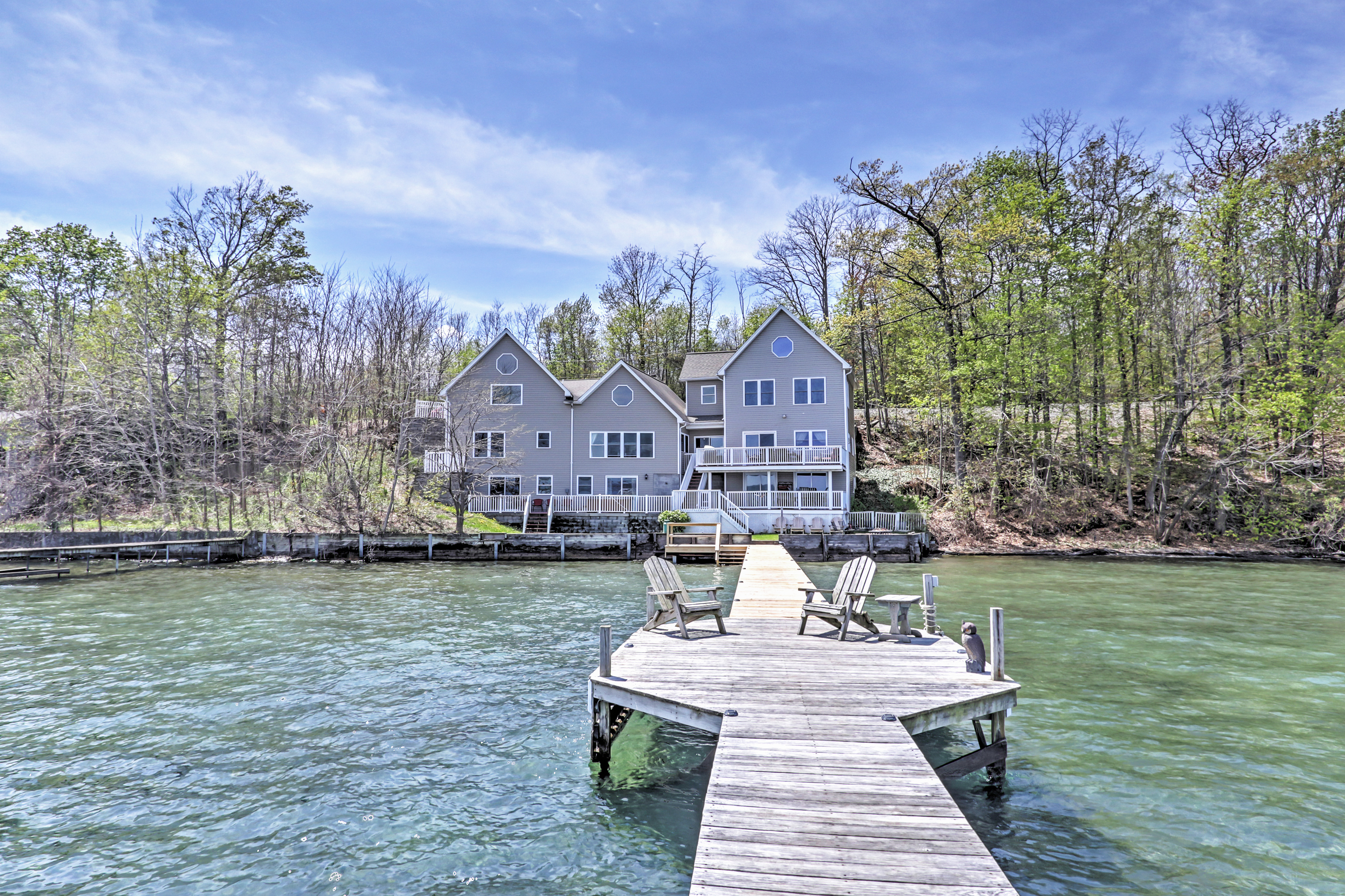 Property Image 1 - Waterfront Seneca Lake House: Fire Pit + Boat Dock