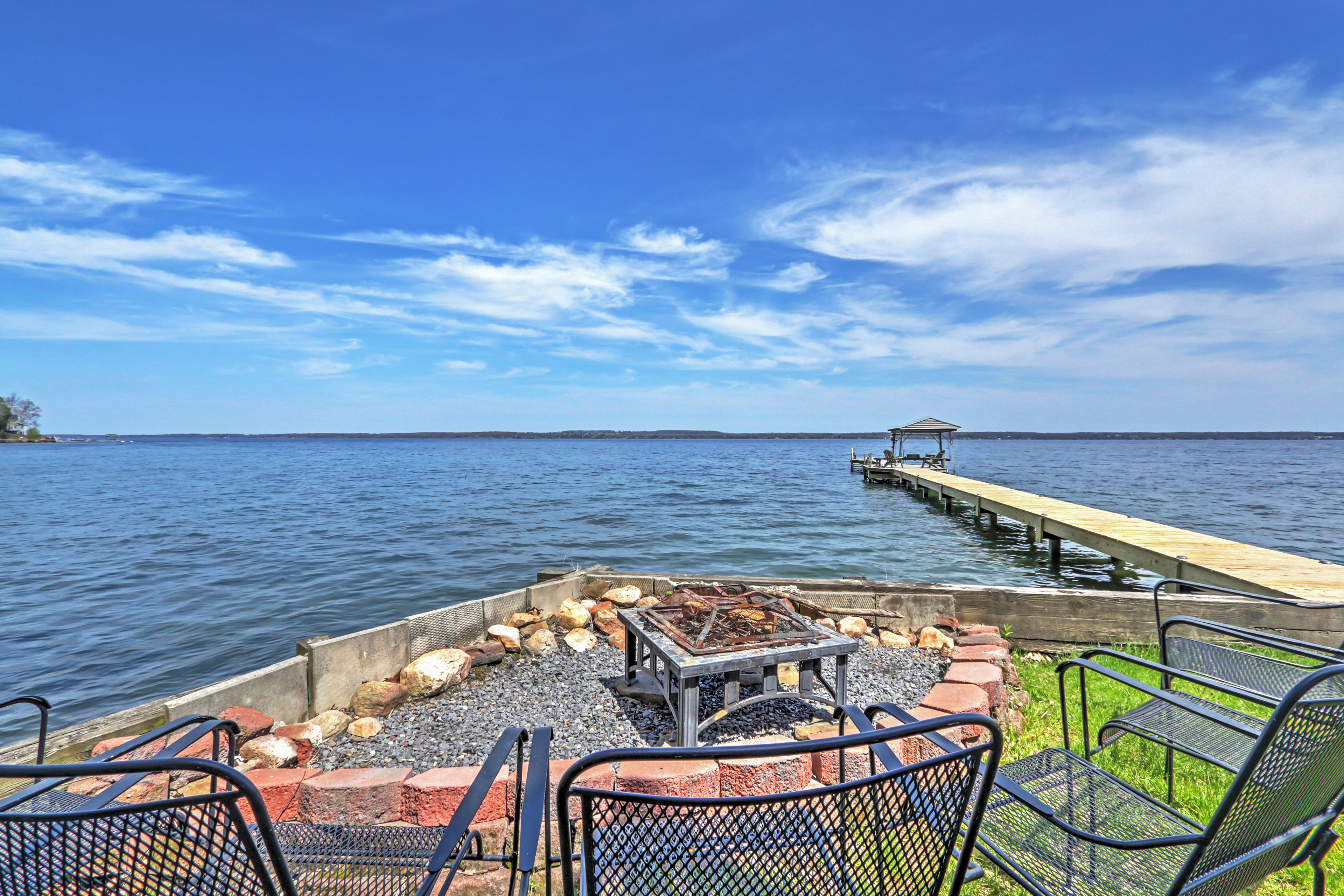 Property Image 2 - Waterfront Seneca Lake House: Fire Pit + Boat Dock