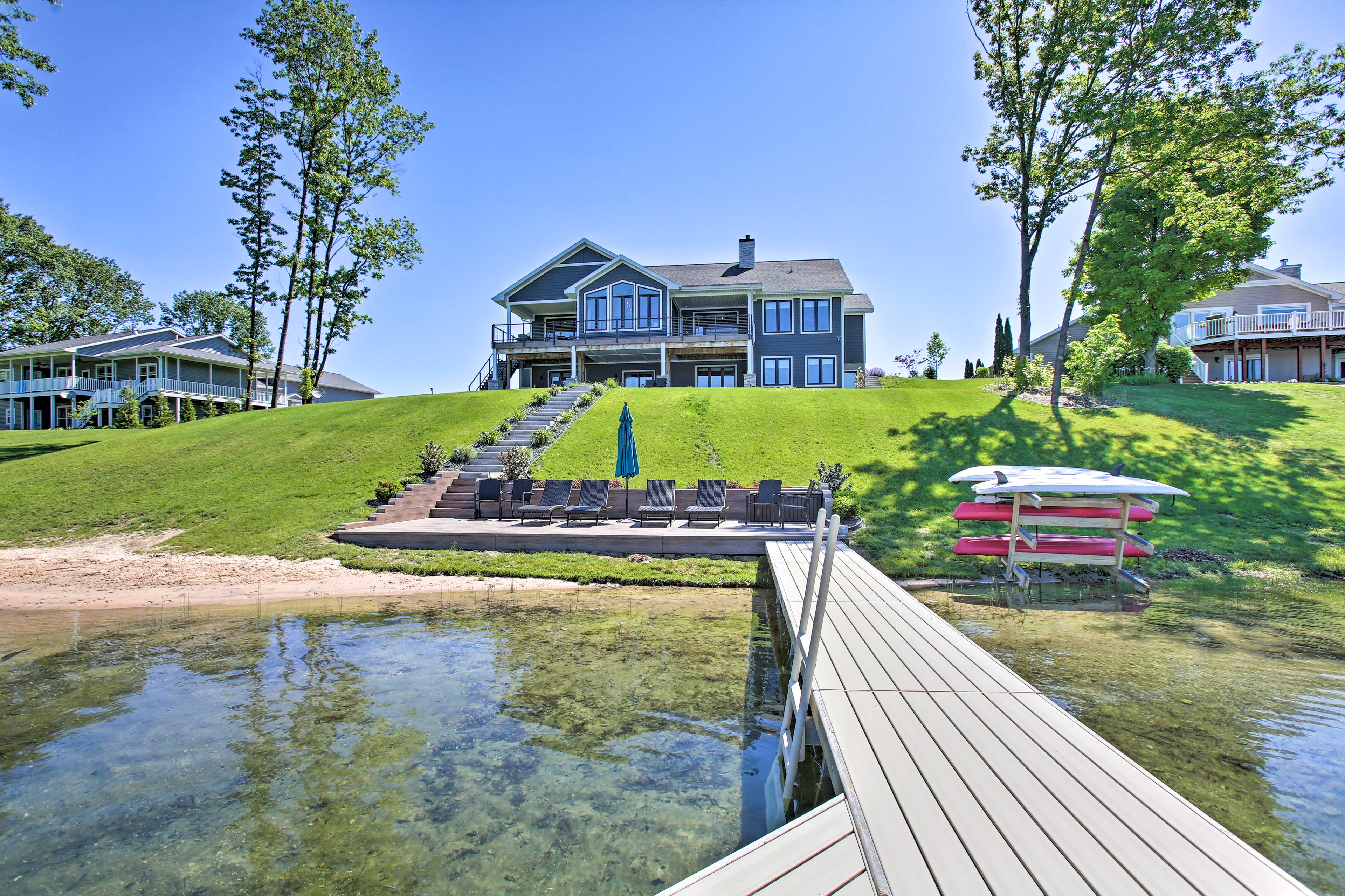 Property Image 1 - Waterfront Silver Lake Home w/ Private 40’ Dock!