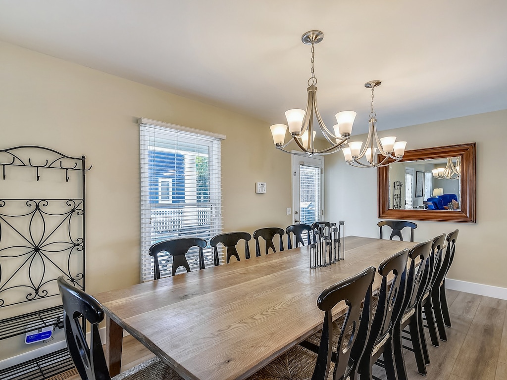 Large Dining Table with Seating for 12 at 4 Driftwood