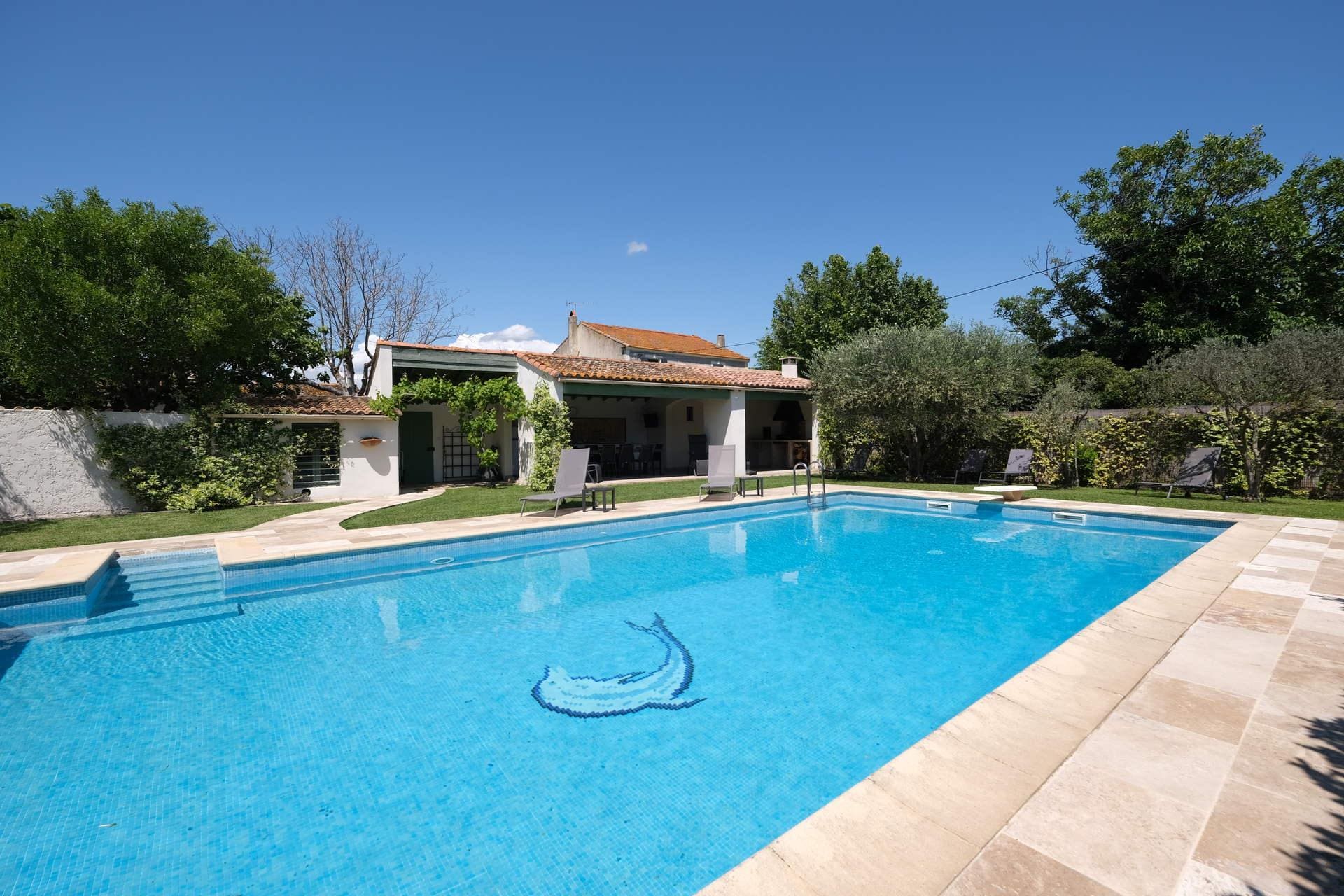 Property Image 1 - vacation rental with pool and poolhouse, close to arles in moulès- sleeps 8