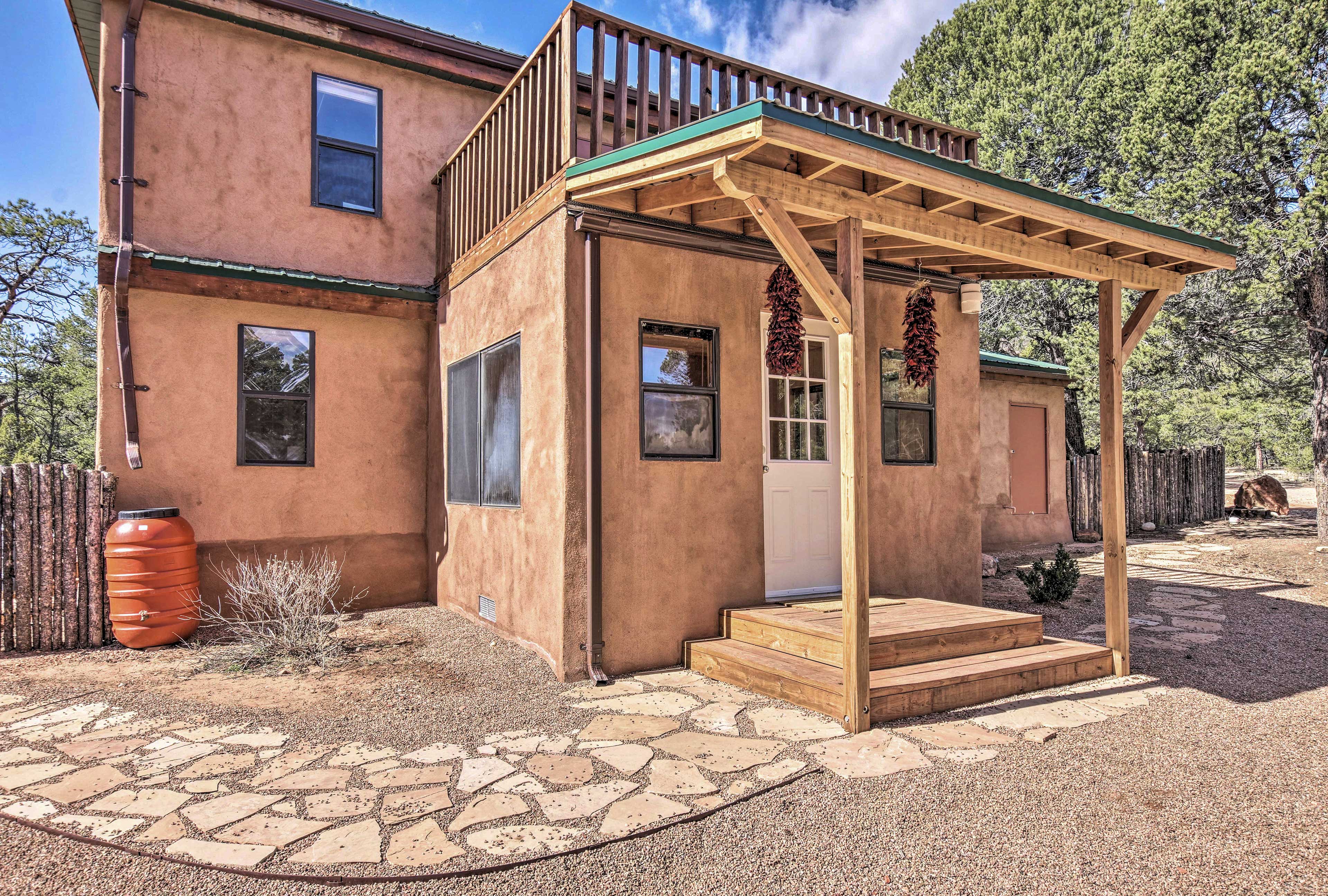 Property Image 1 - Peaceful Rowe Home w/ Pecos Natl Park Views!