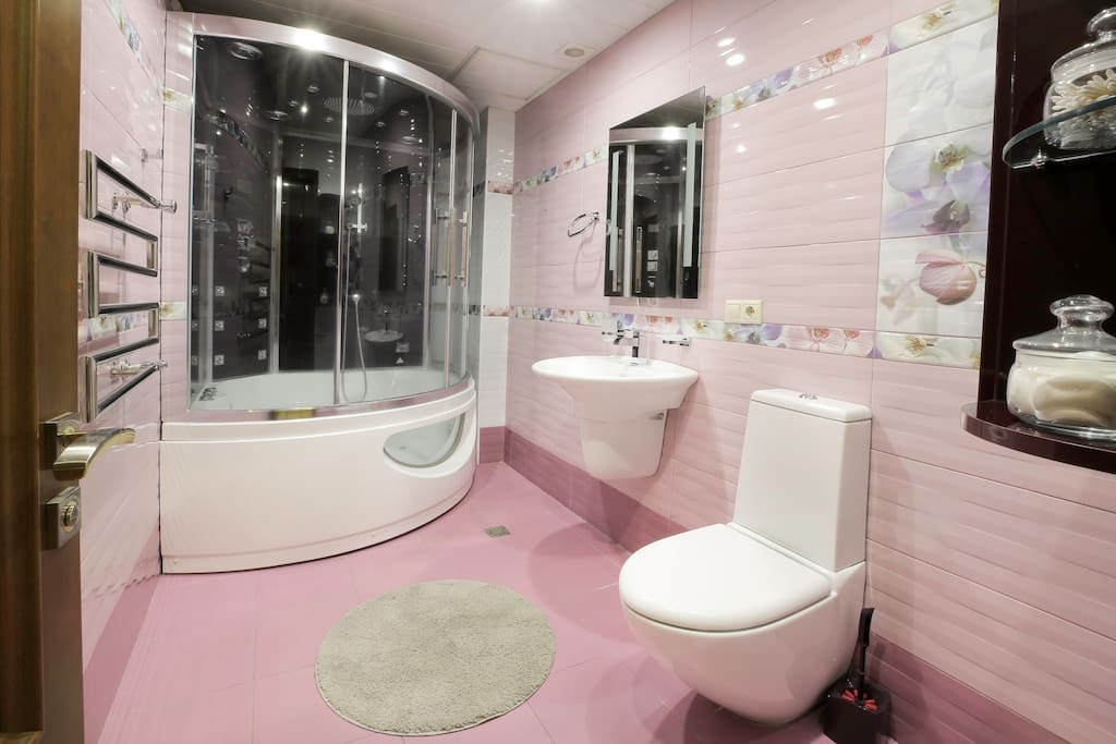 Bathroom - here you can relax taking bath or shower