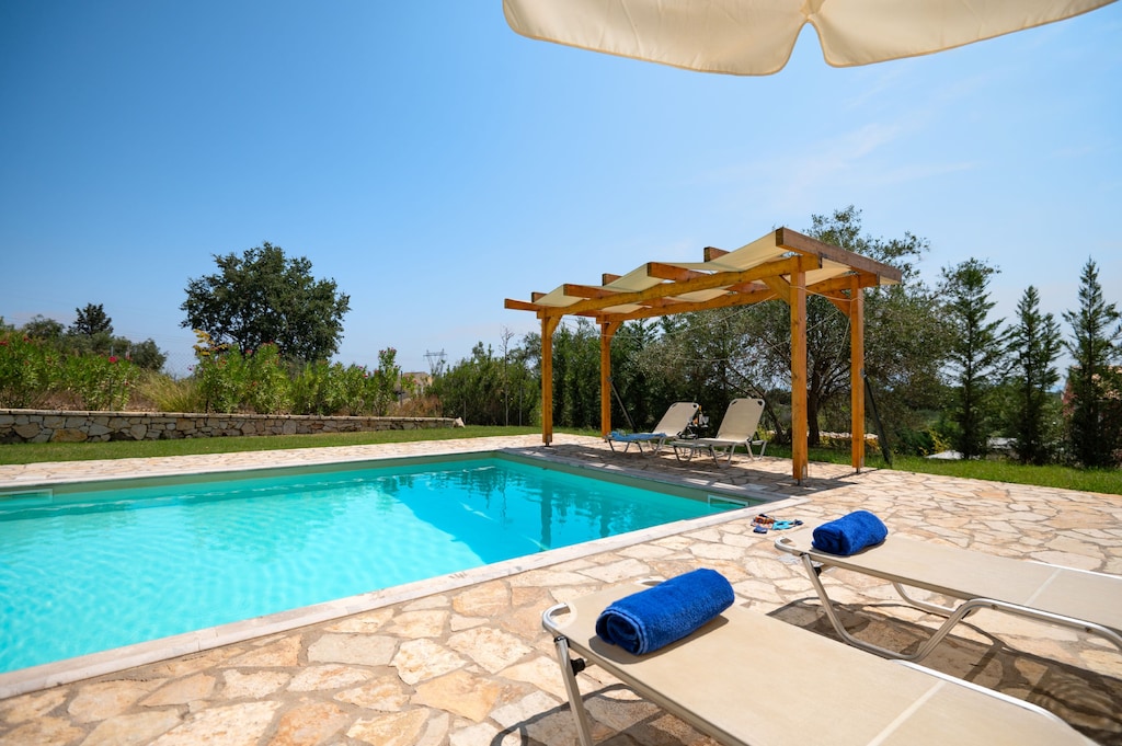 Pool and sun loungers