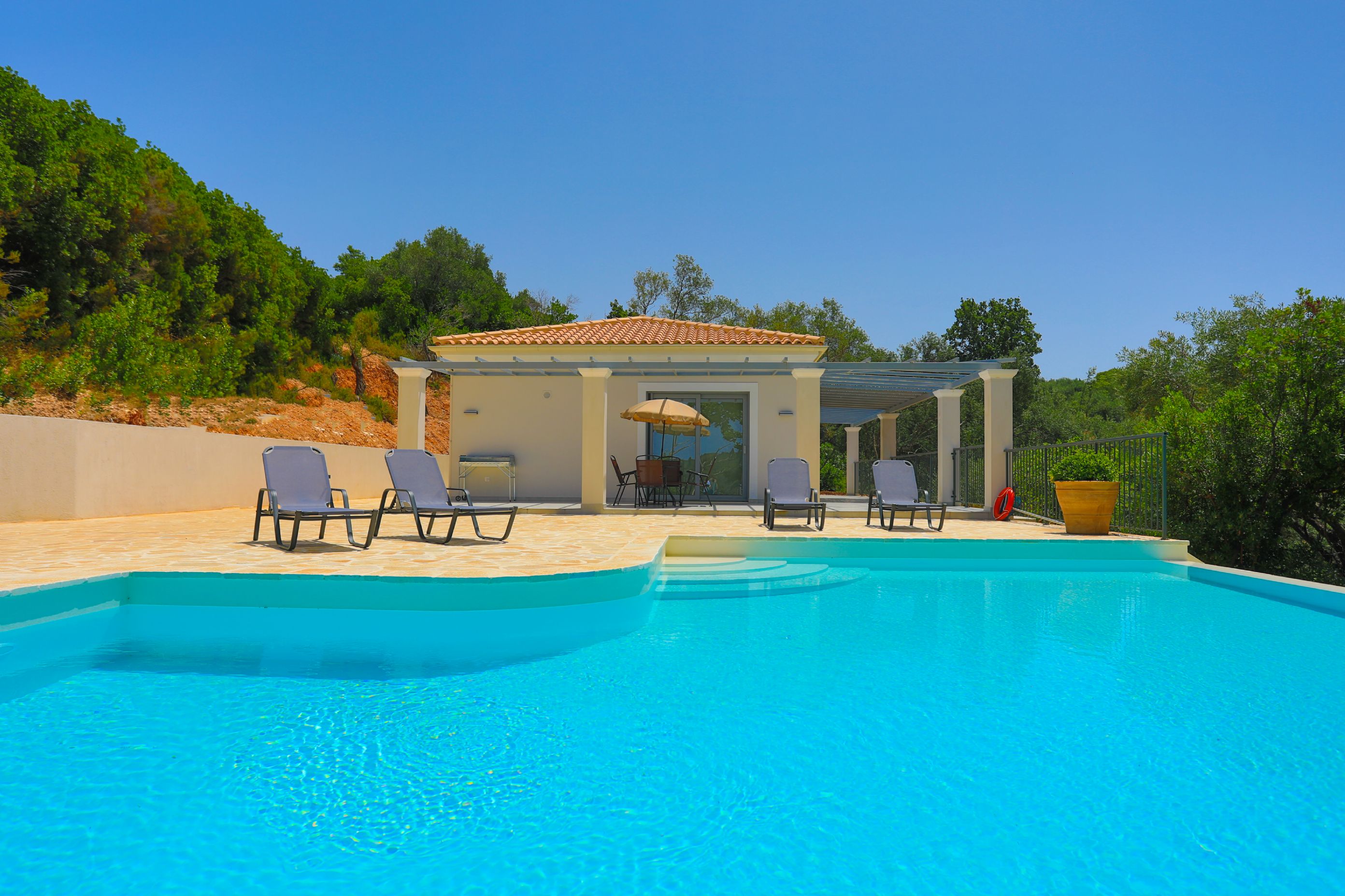 Villa Loki with an amazing infinity pool