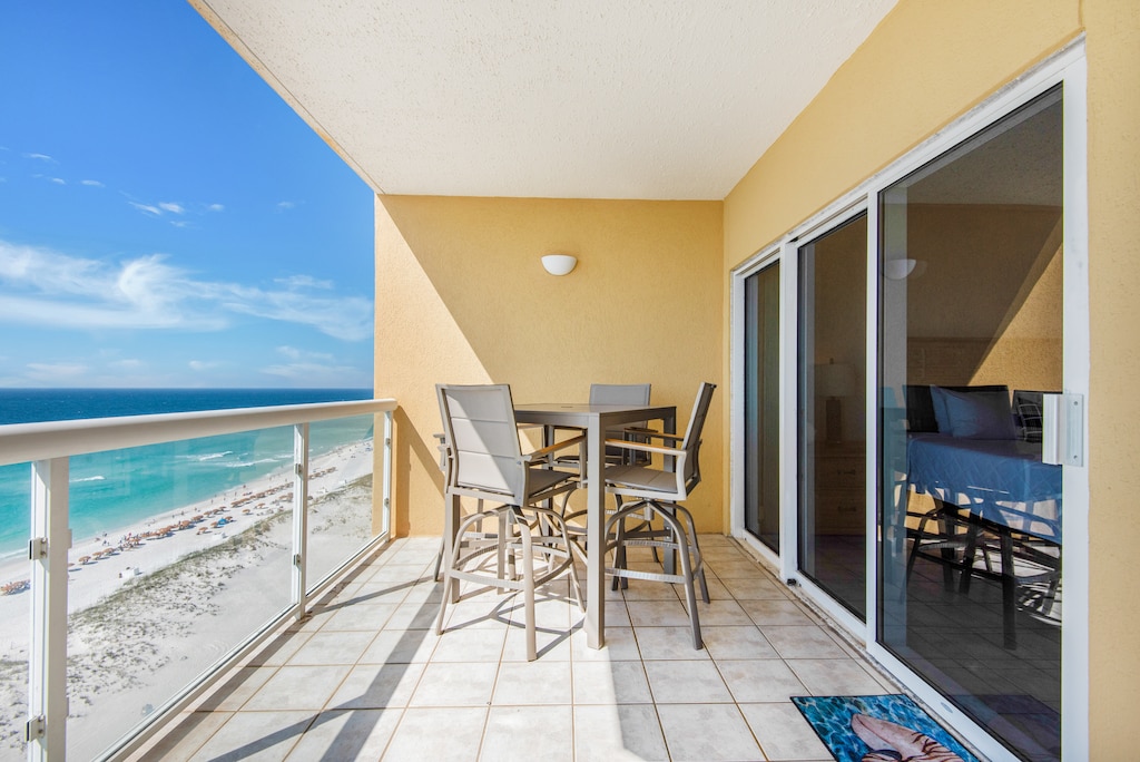 Emerald Isle Unit 1207 balcony