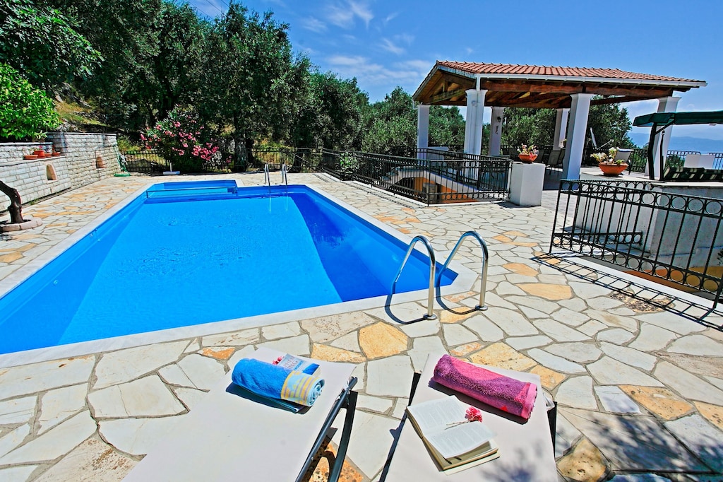 Pool and sun loungers