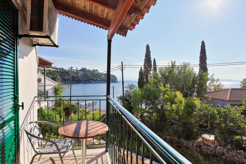 Balcony with sea view
