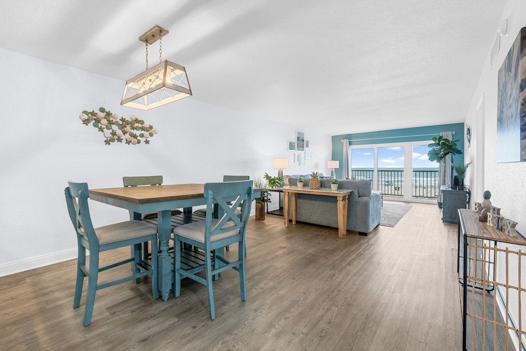 Overview of Boardwalk 205 featuring direct oceanfront views.