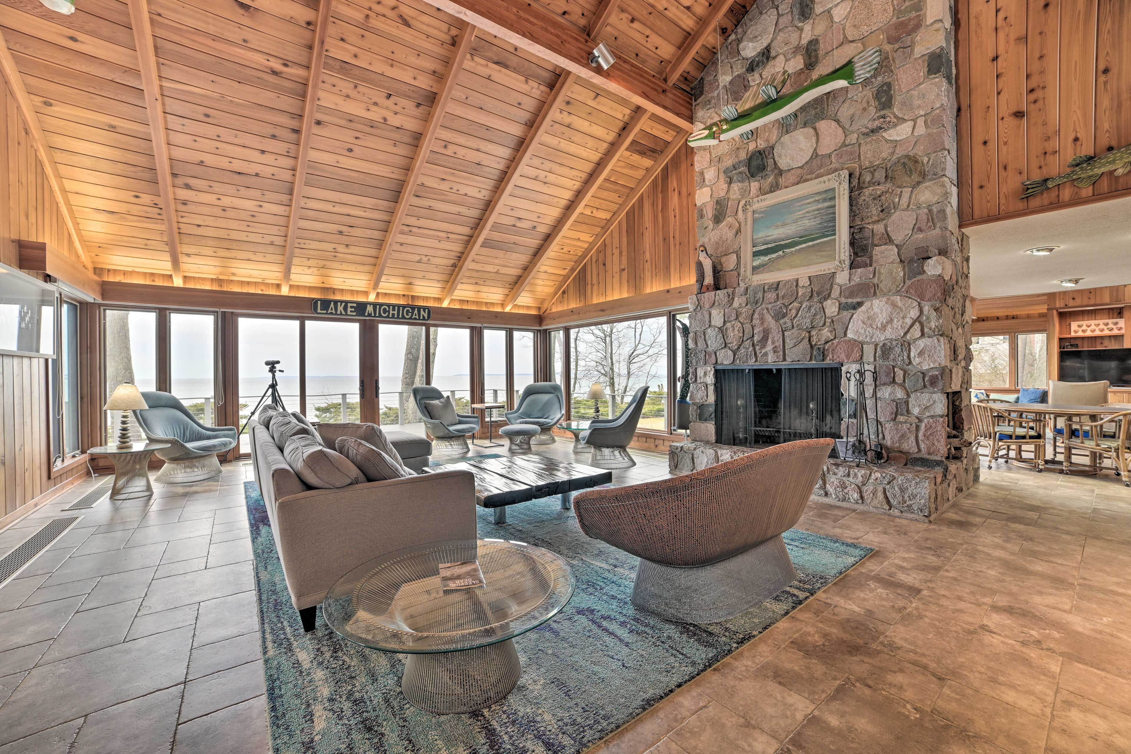 Property Image 1 - Spacious Lake Leelanau Home on Lake Michigan!