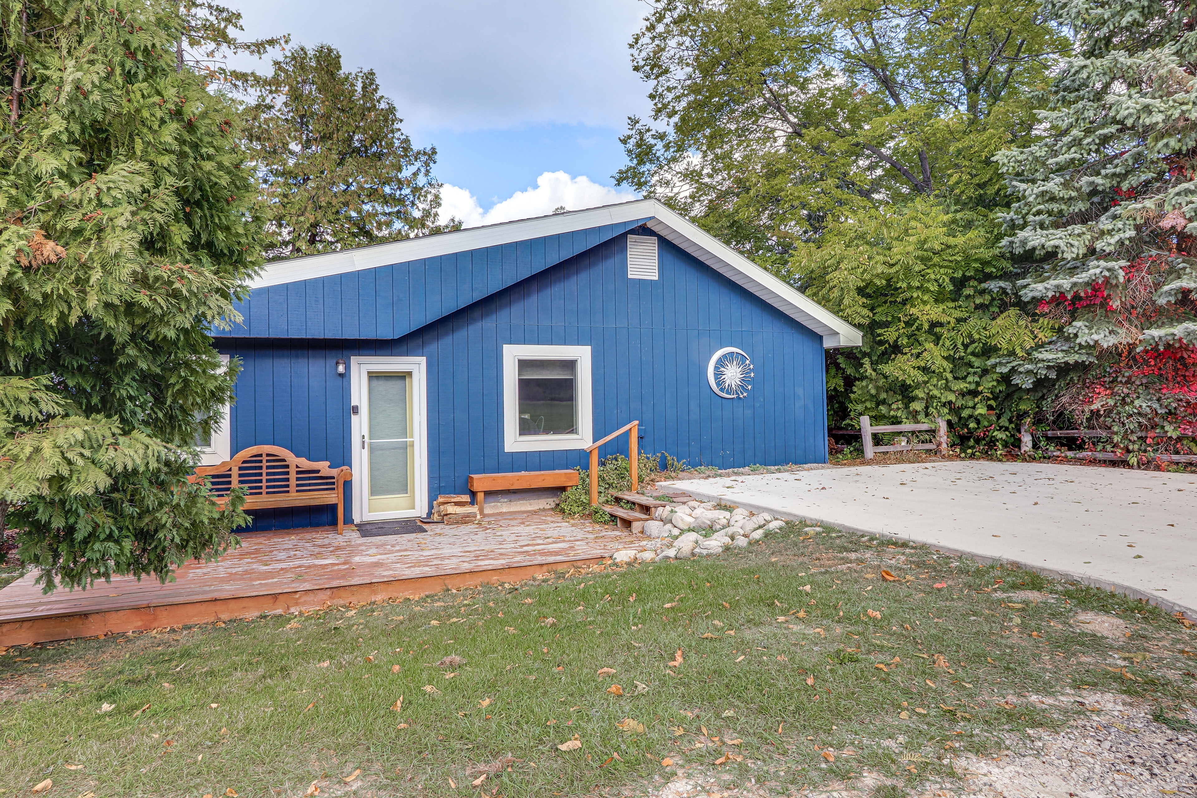 Property Image 2 - Waterfront Suttons Bay Cottage w/ Fire Pit!