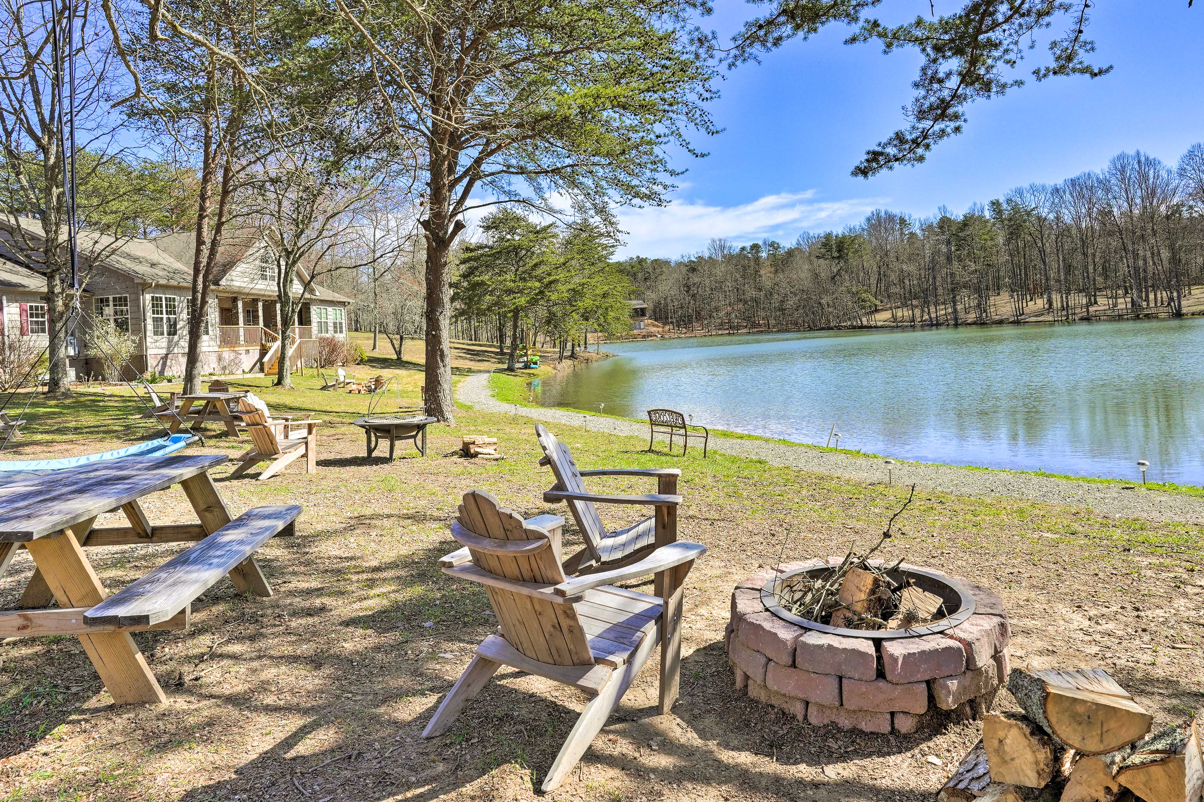 Property Image 1 - 10 Mi to Drive-In: Lakefront Trenton Cabin!