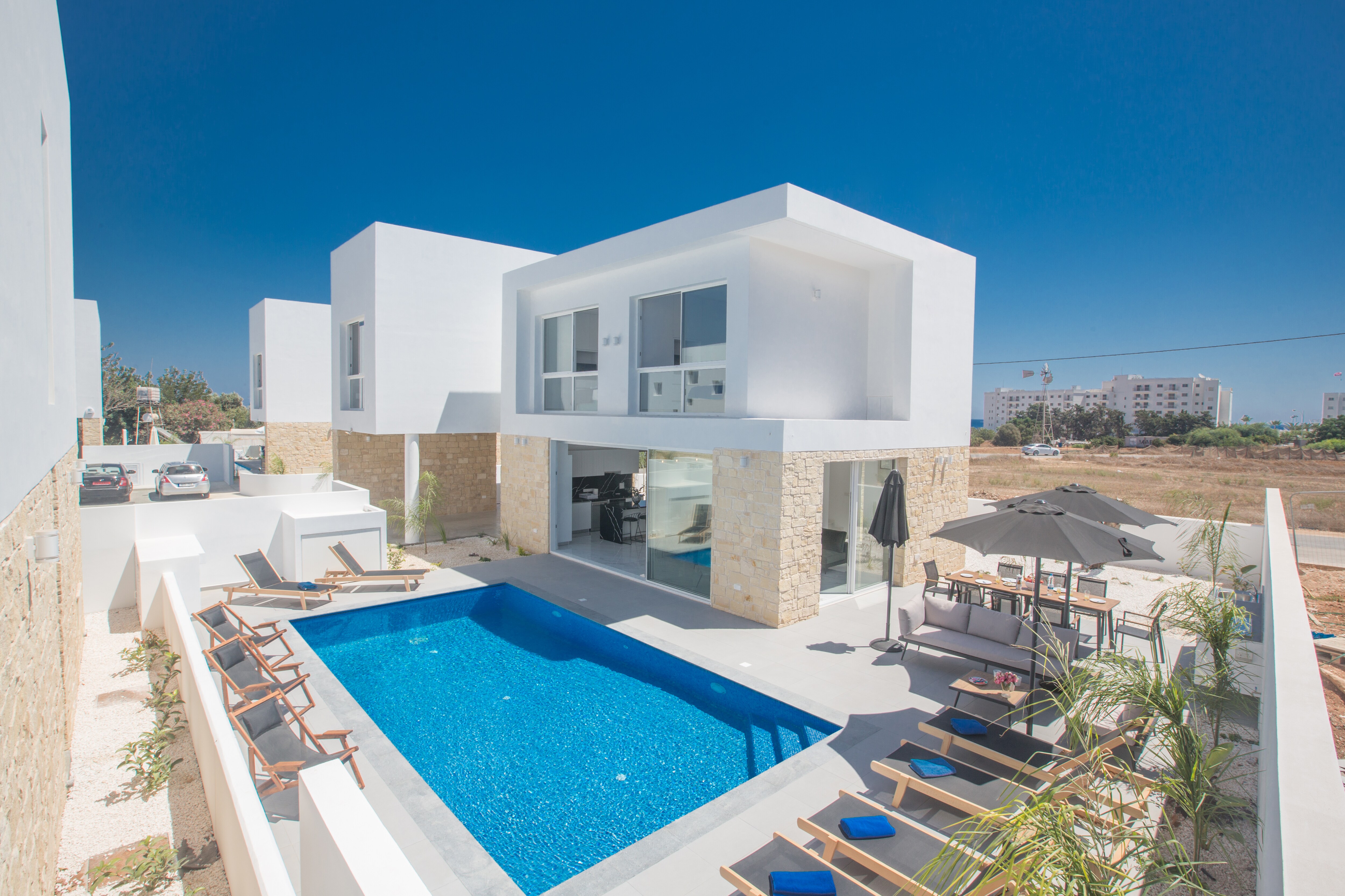 Property Image 1 - 4 Bedroom Villa with privaet pool in the center | Protaras Vie Bleu Villa Vb1