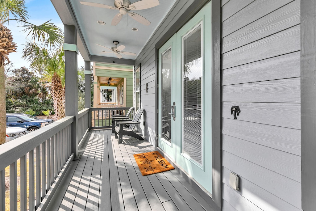 Relax on the balcony