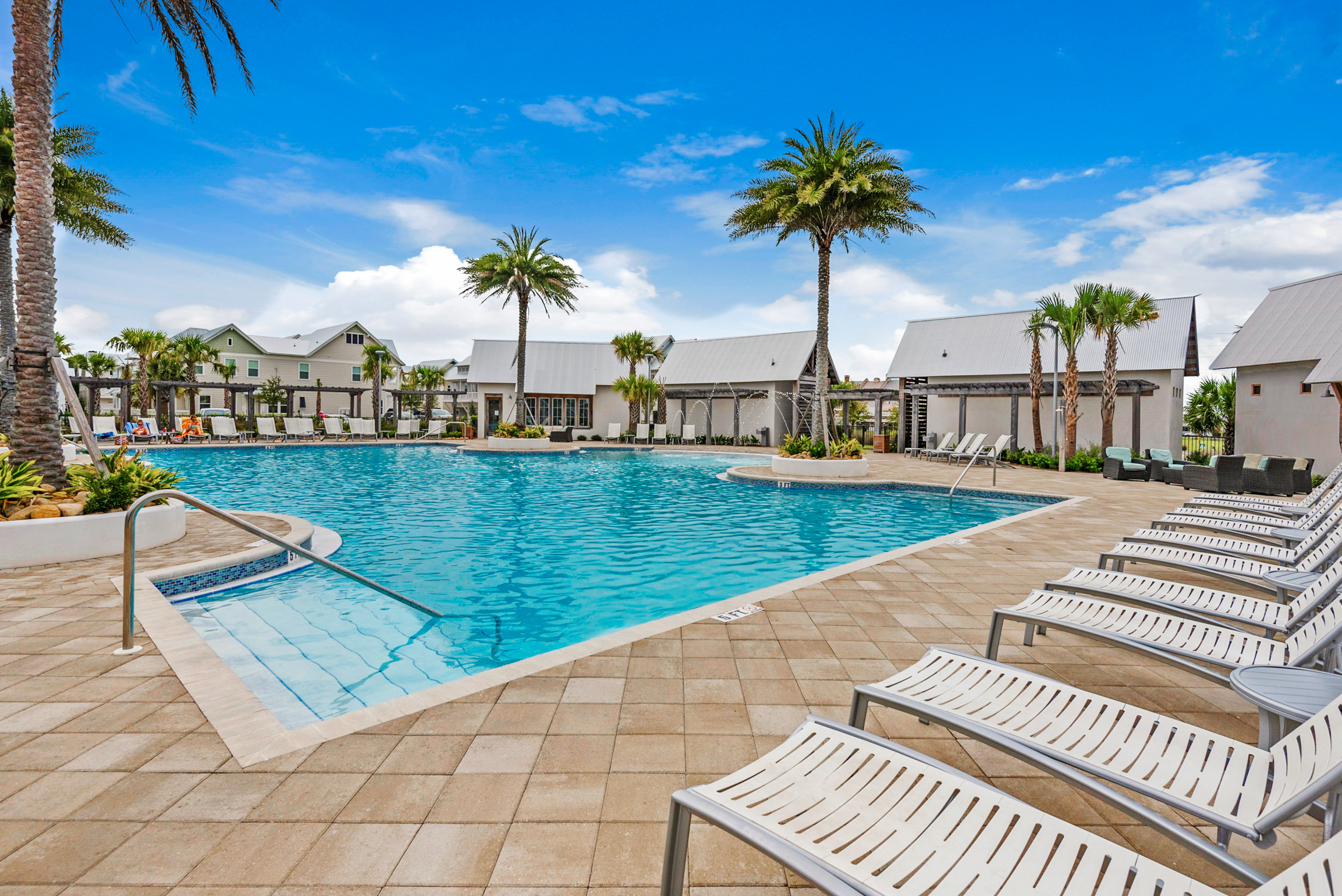 Lounge by the Community Pool