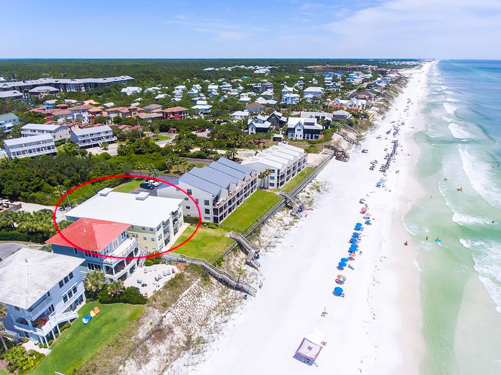 Enjoy the beach right out your back door!