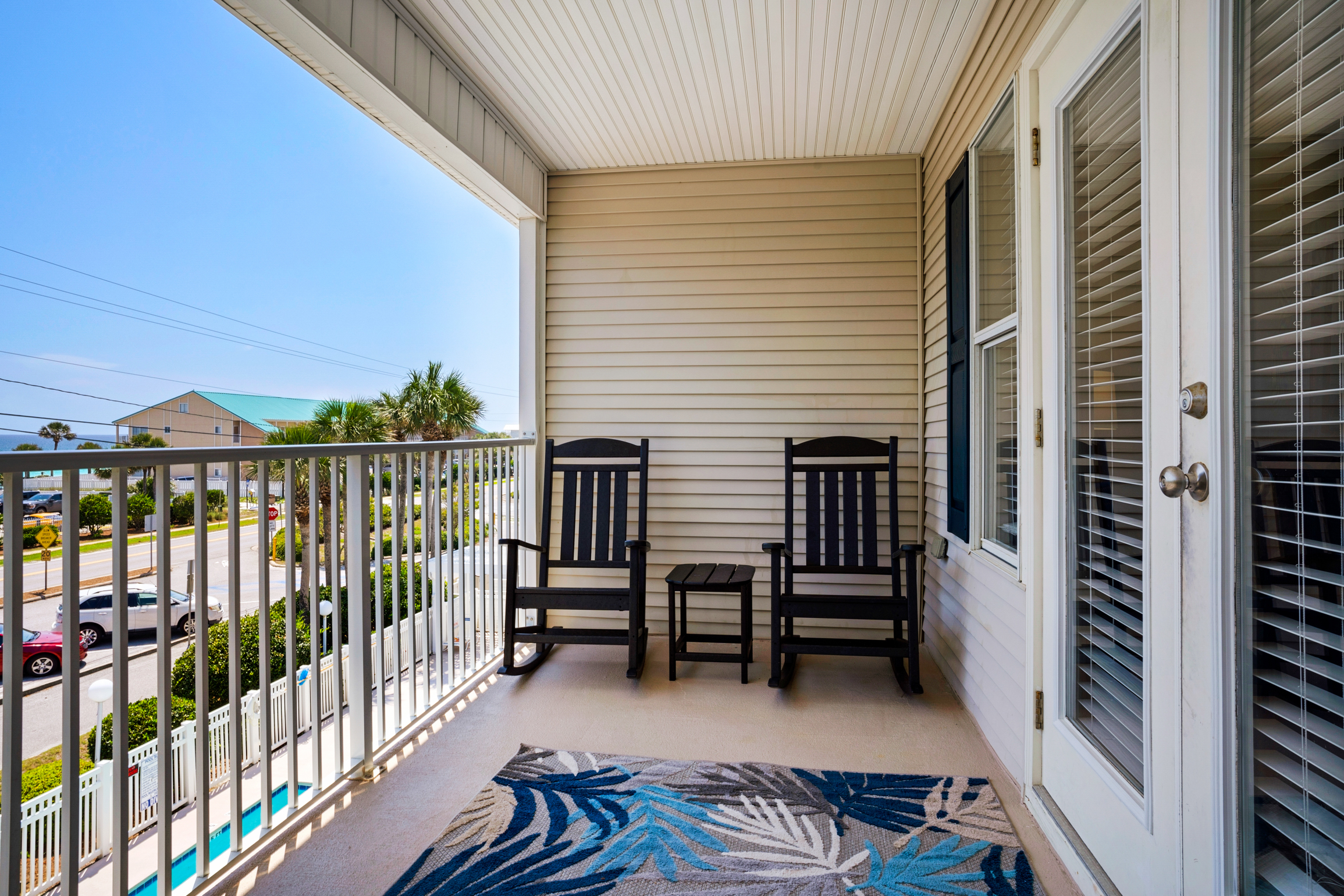 Relax on the balcony