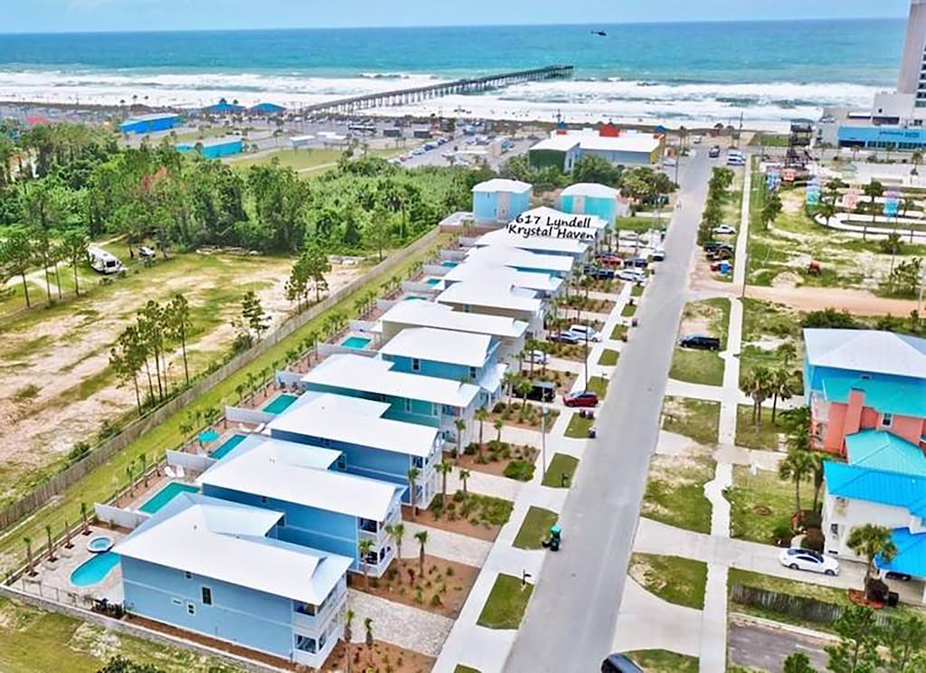 Just a short walk to the beach