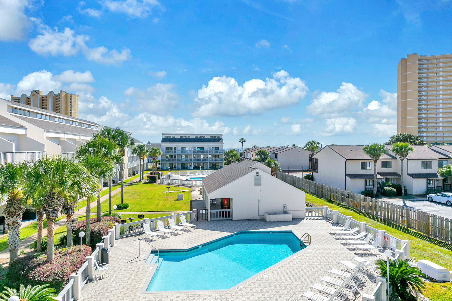 Head down to the pool