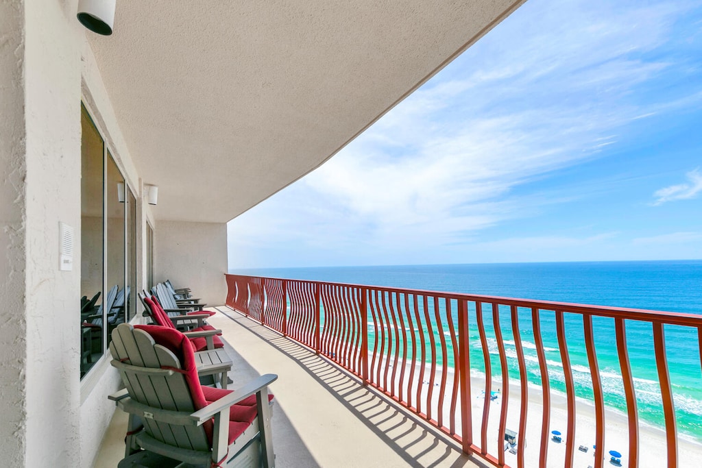 Hidden Dunes 1503 balcony