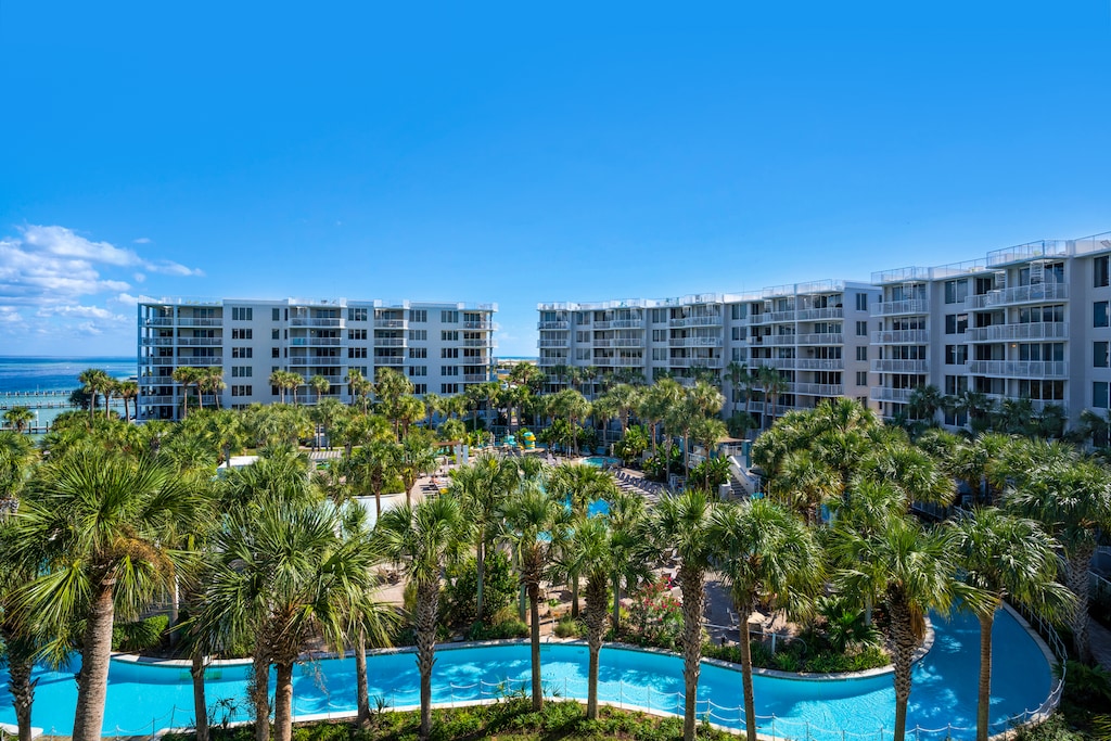Balcony view of Lazy River