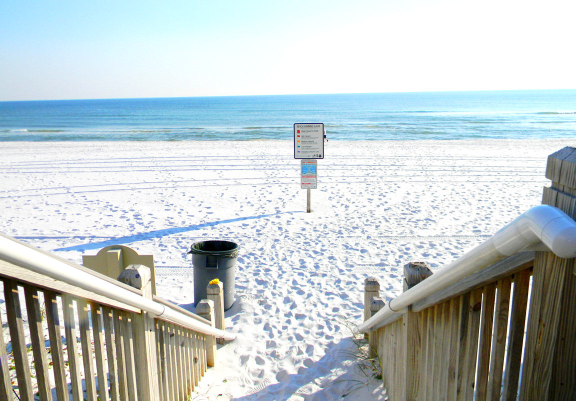 Okaloosa Beach Entrance