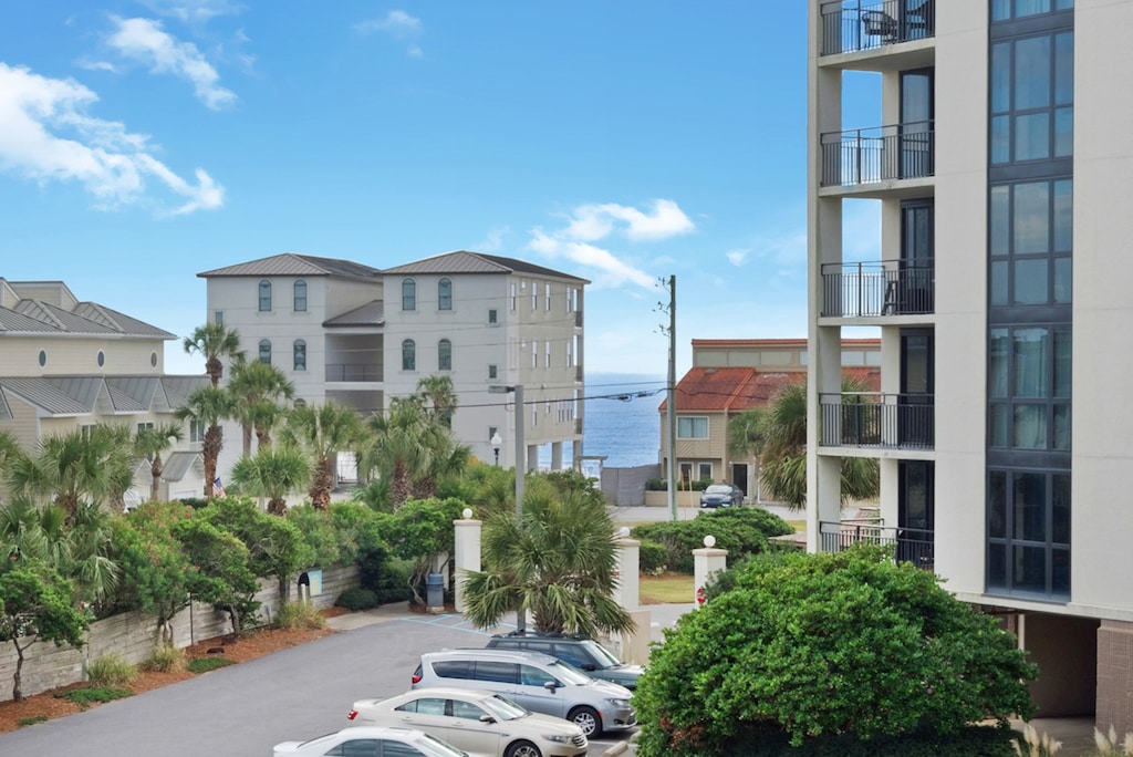 Peak-a-boo Gulf views