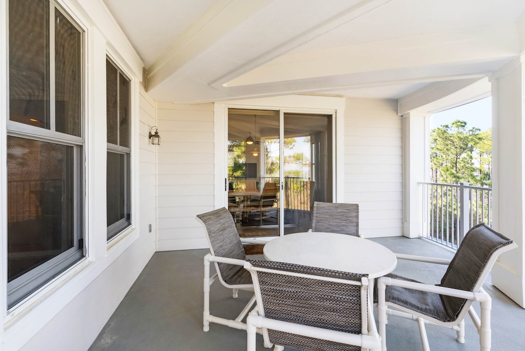 Balcony seating
