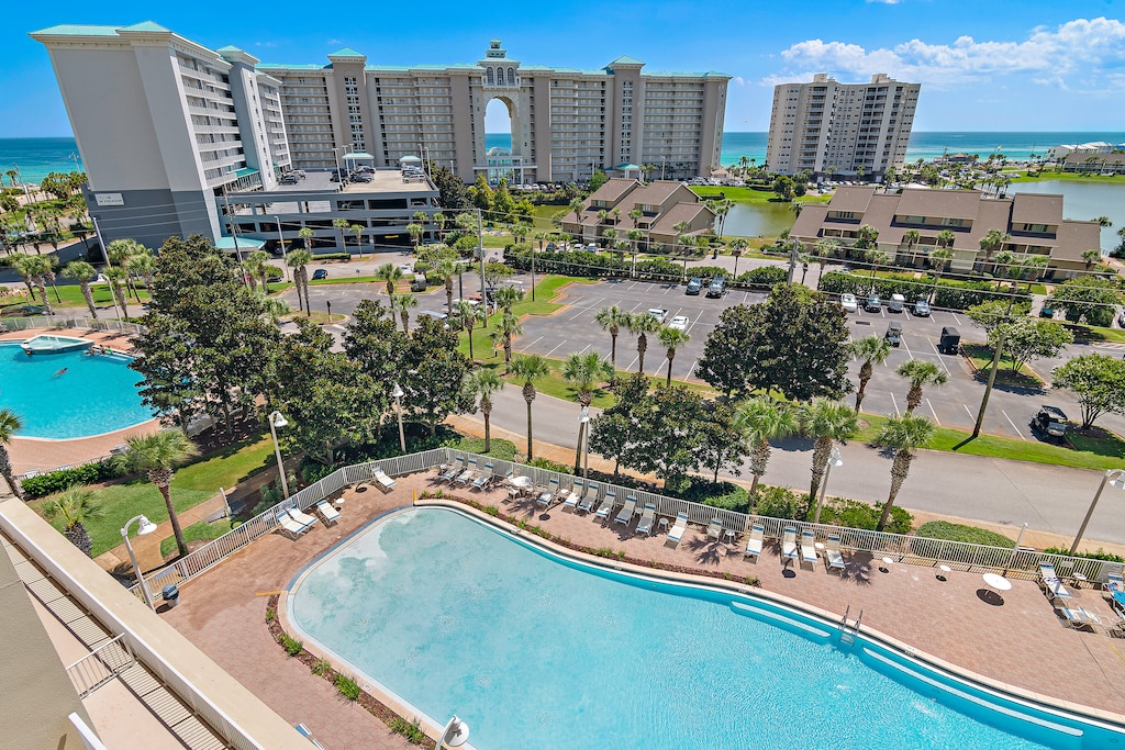 Stunning views from balcony
