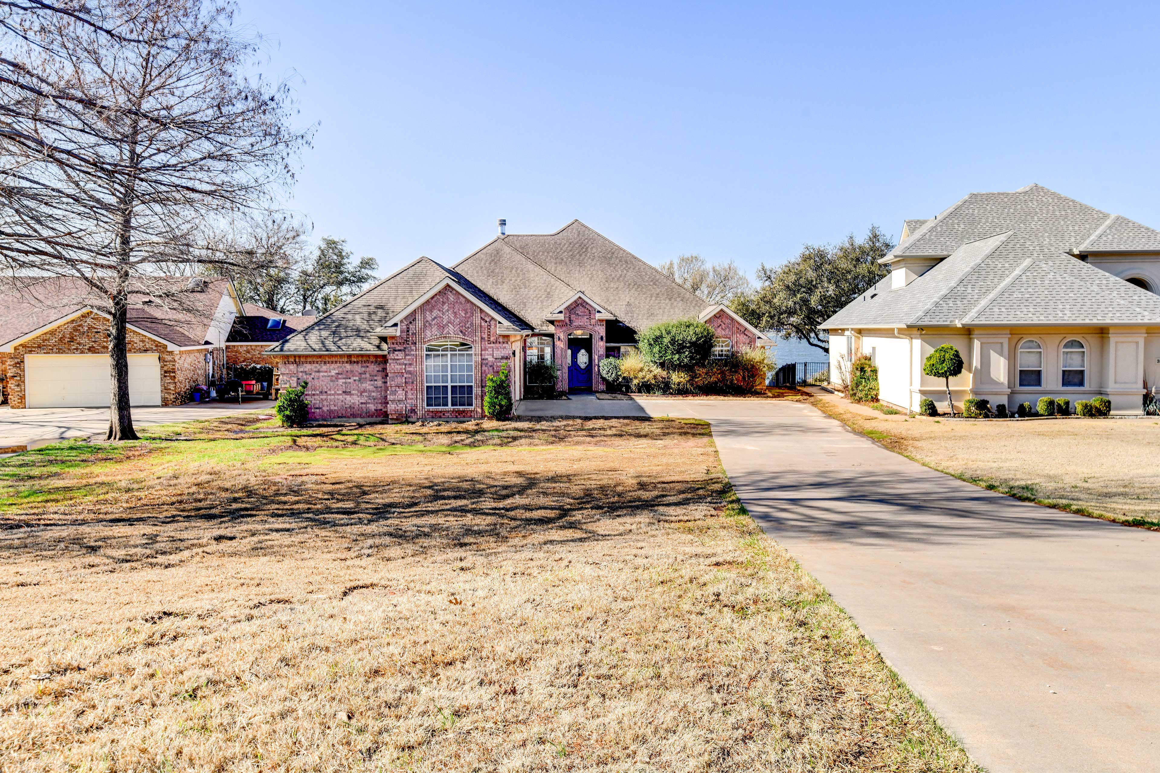 Property Image 1 - Lakefront Granbury Home w/ Dock, Games & Fire Pit!