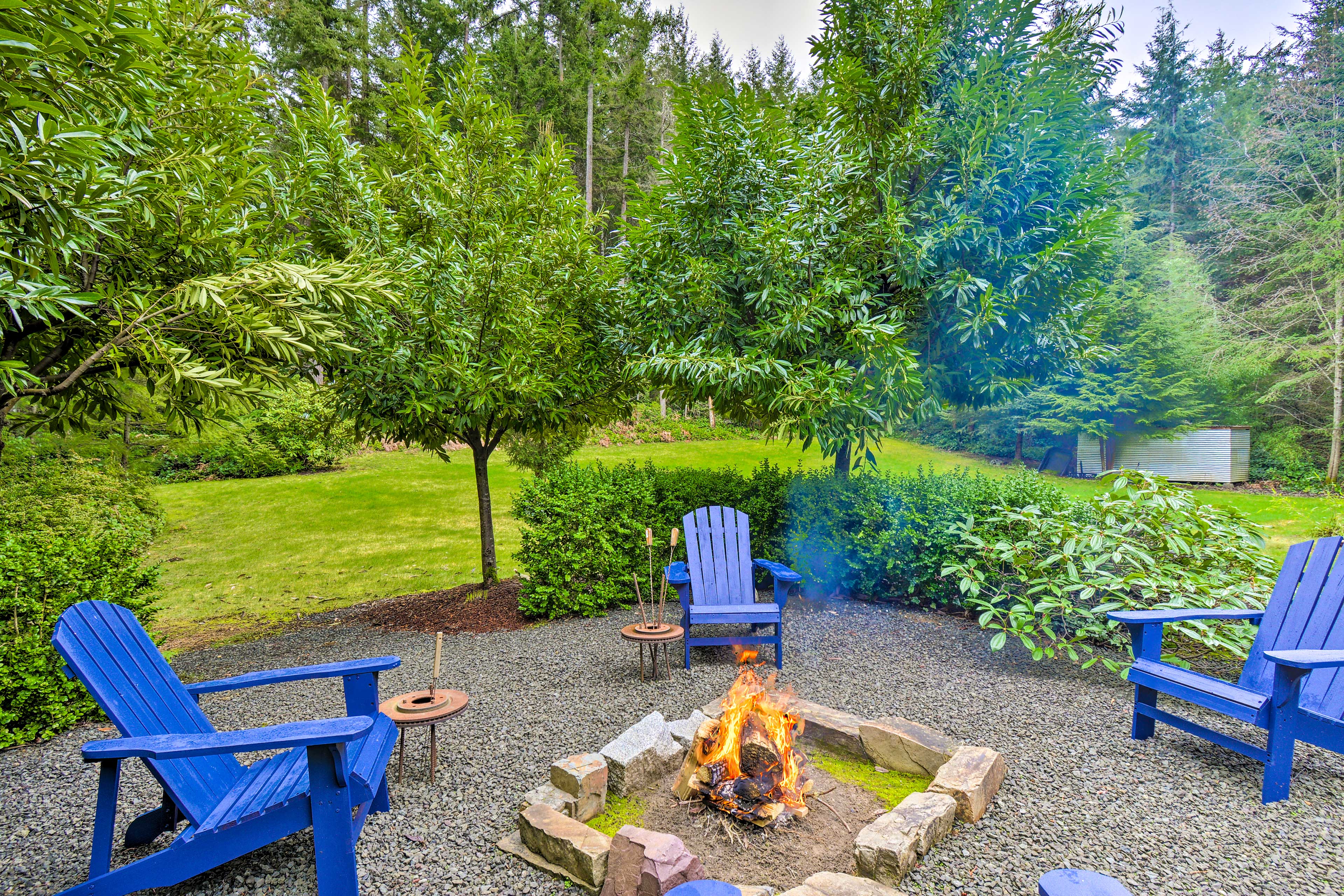 Property Image 2 - Private Indianola House w/ Patio + Fire Pit