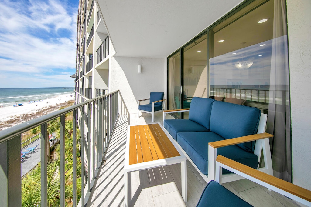 Relax on the balcony