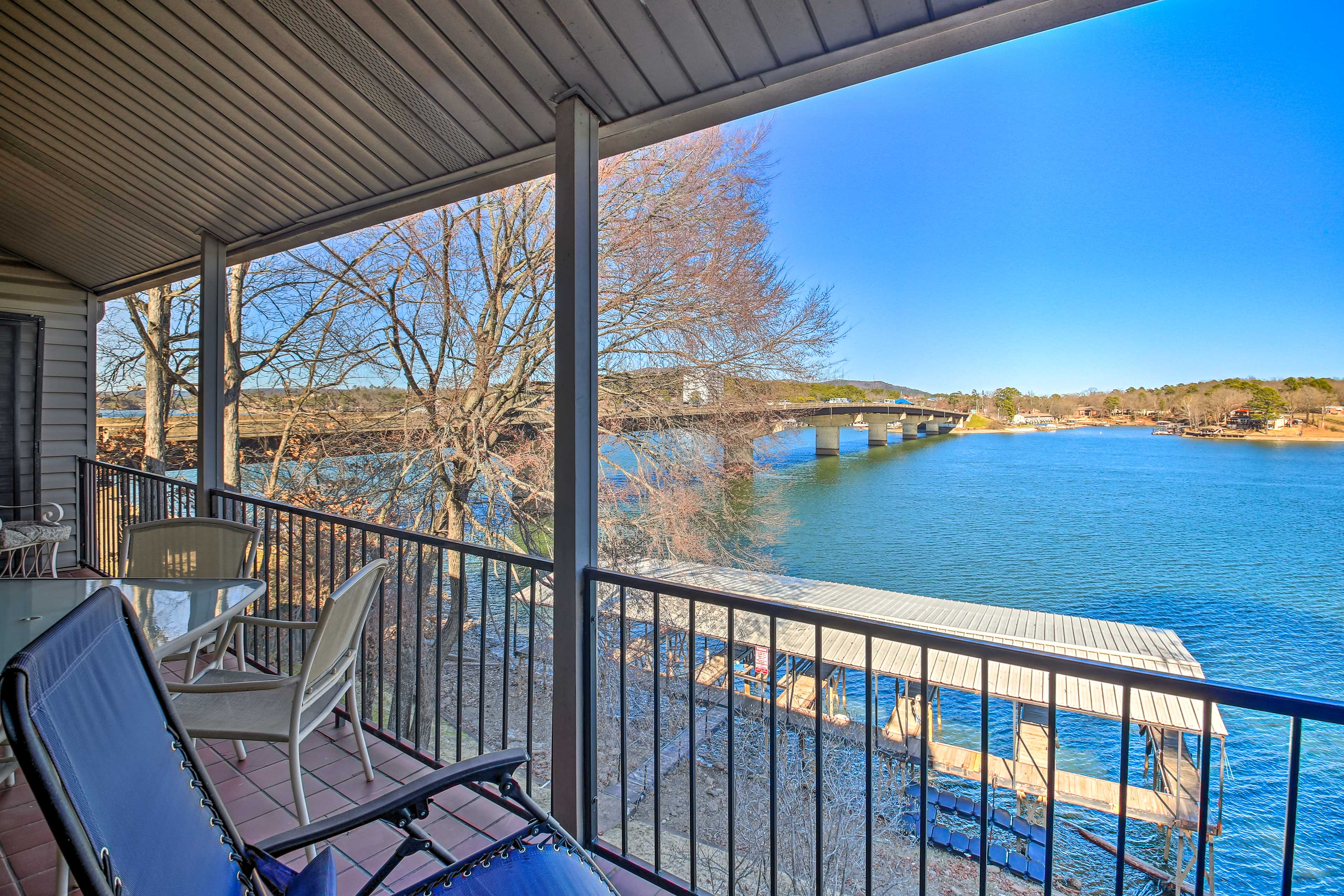 Property Image 1 - Waterfront Hot Springs Condo w/ Boat Slip & Pool!
